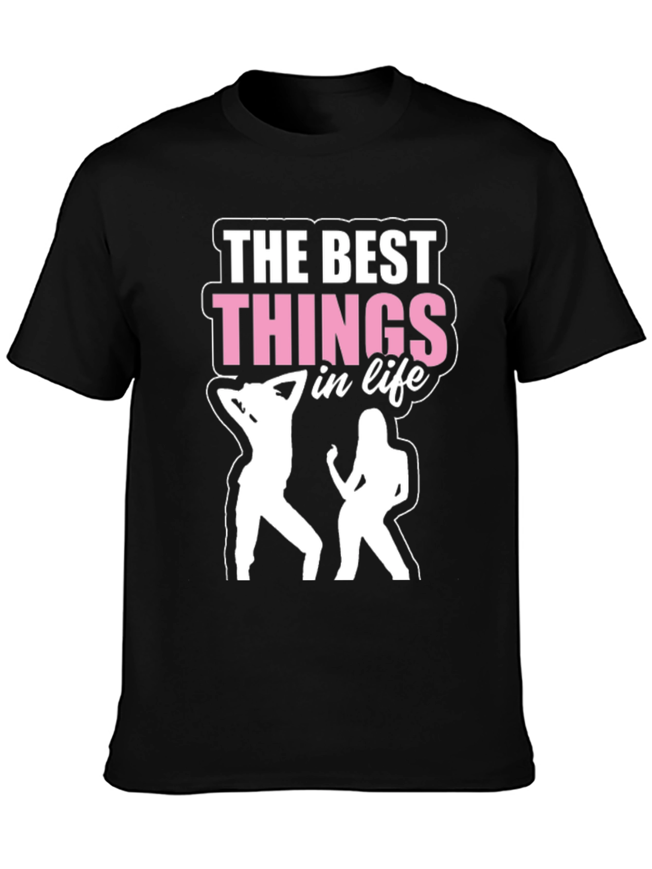 Camiseta Negra The Best Things in Life