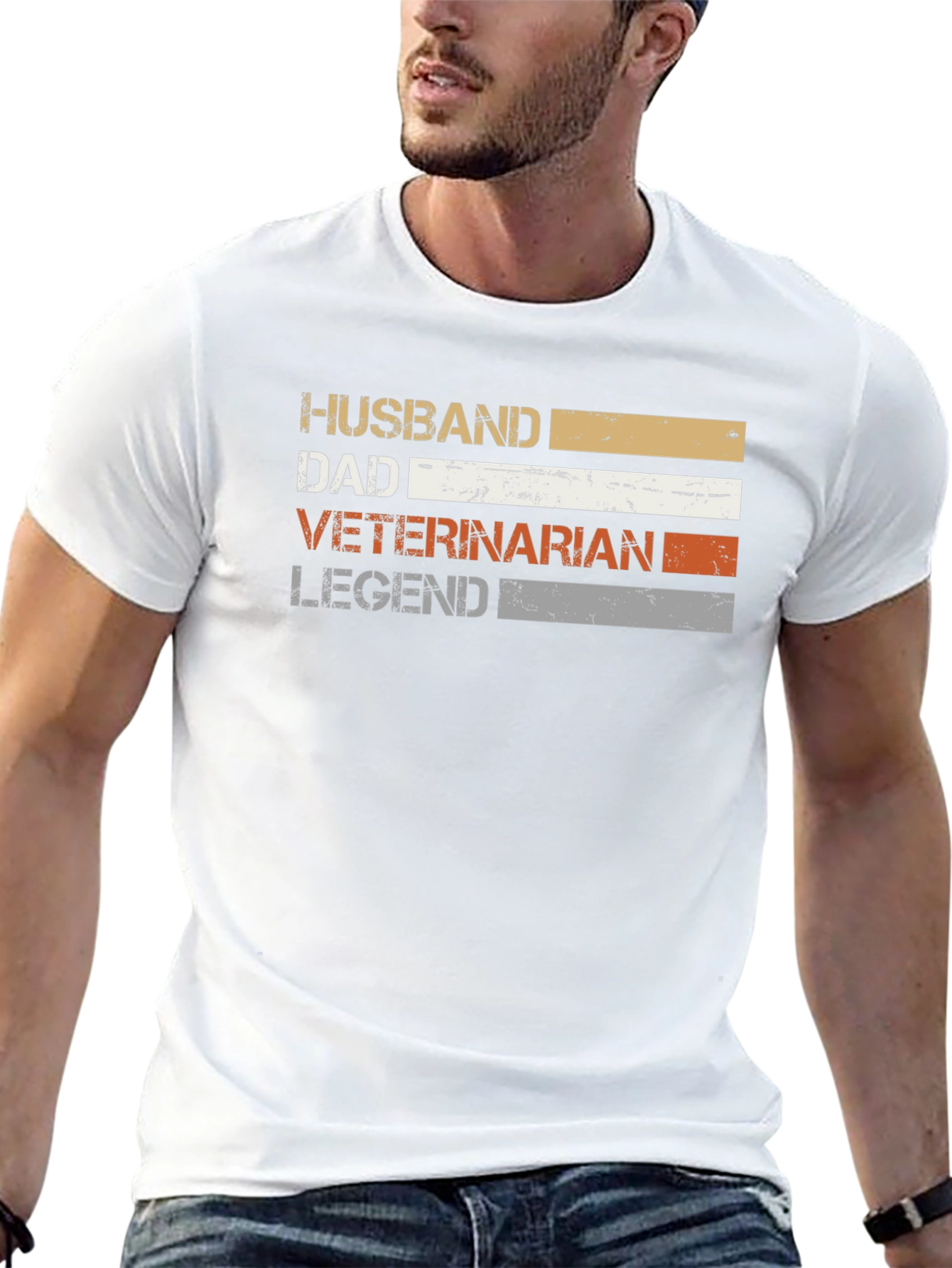 Camiseta Hombre Veterinario Legendario