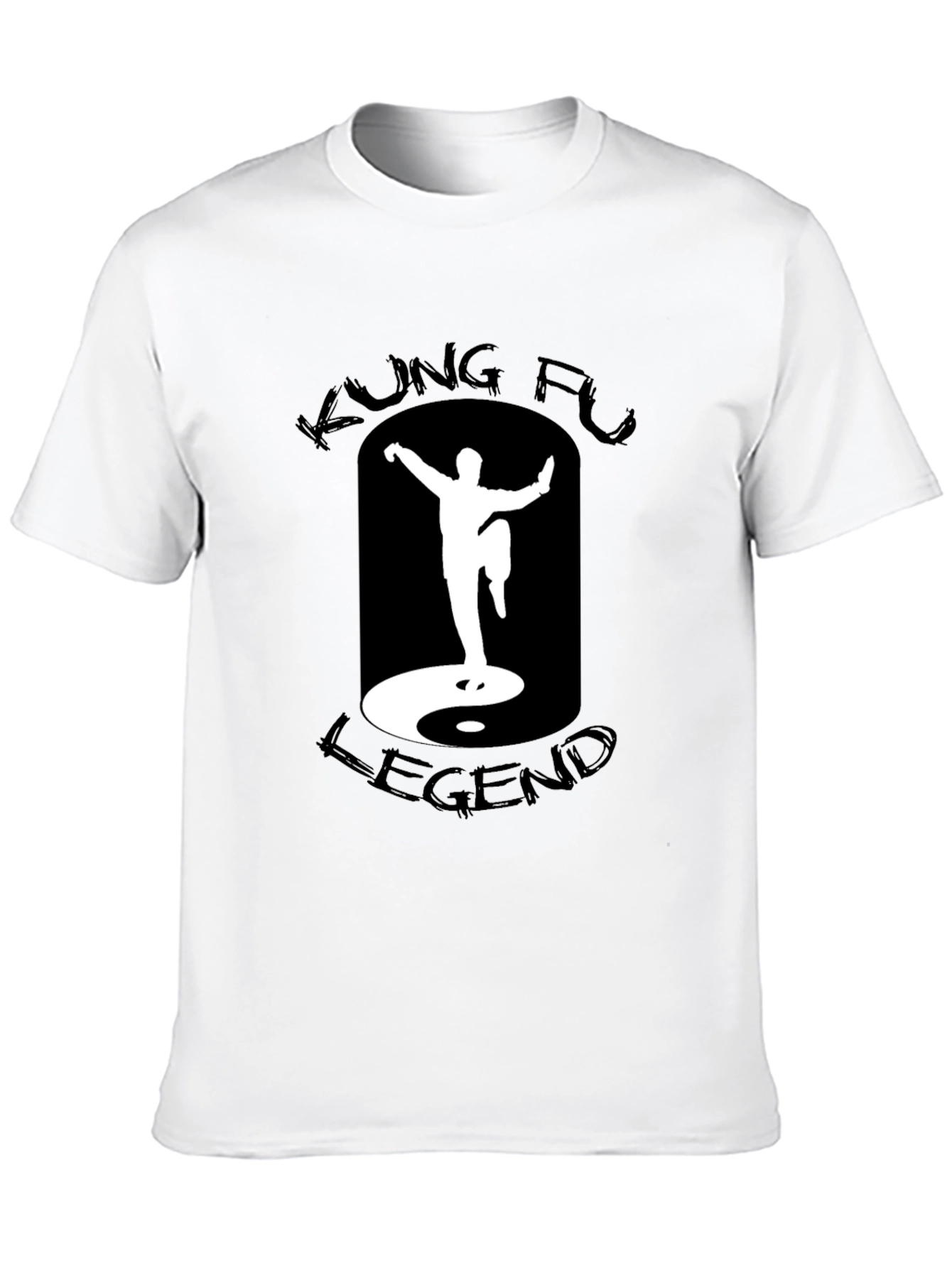 Camiseta Negra Kung Fu Legend
