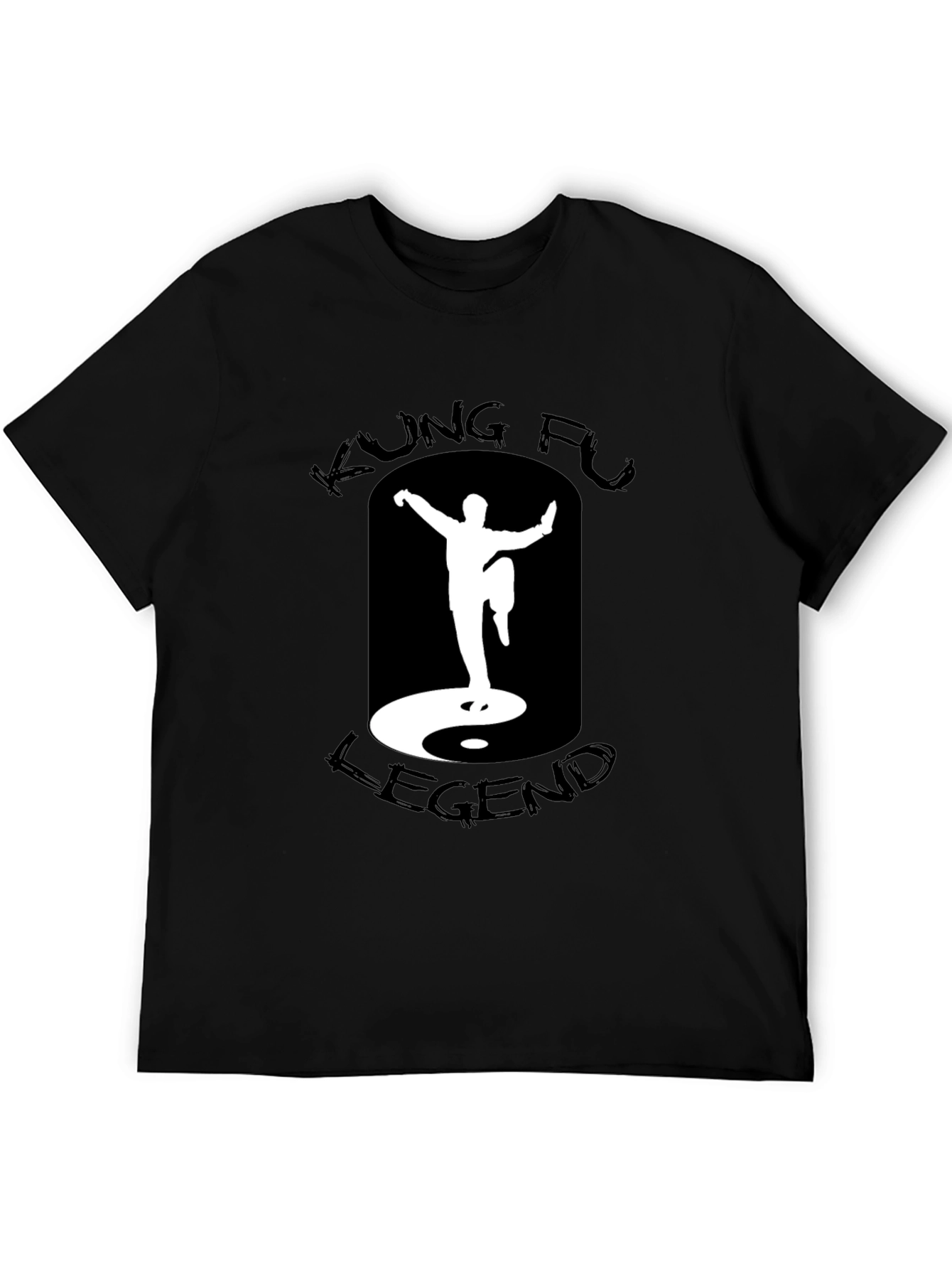 Camiseta Negra Kung Fu Legend