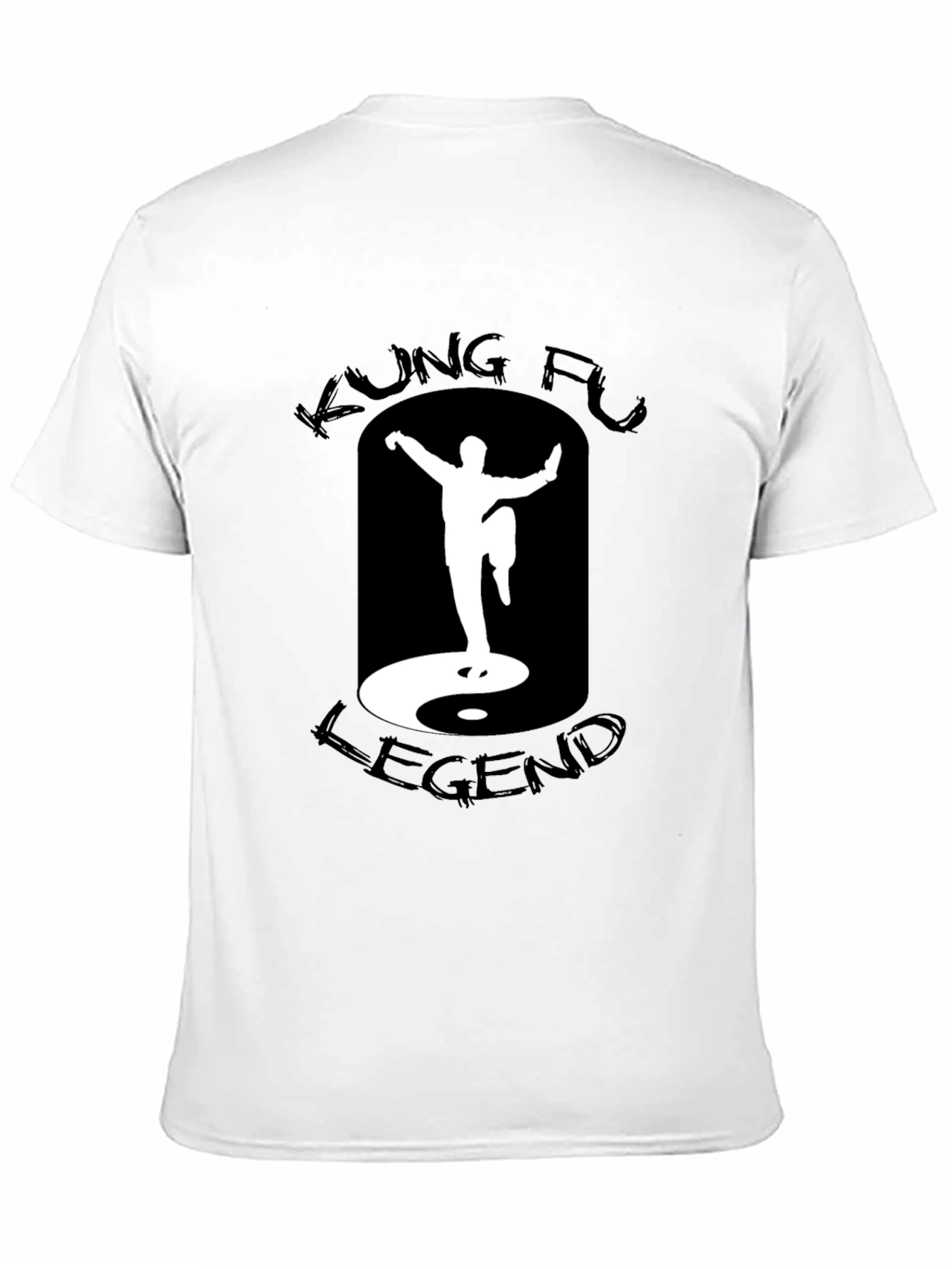 Camiseta Negra Kung Fu Legend