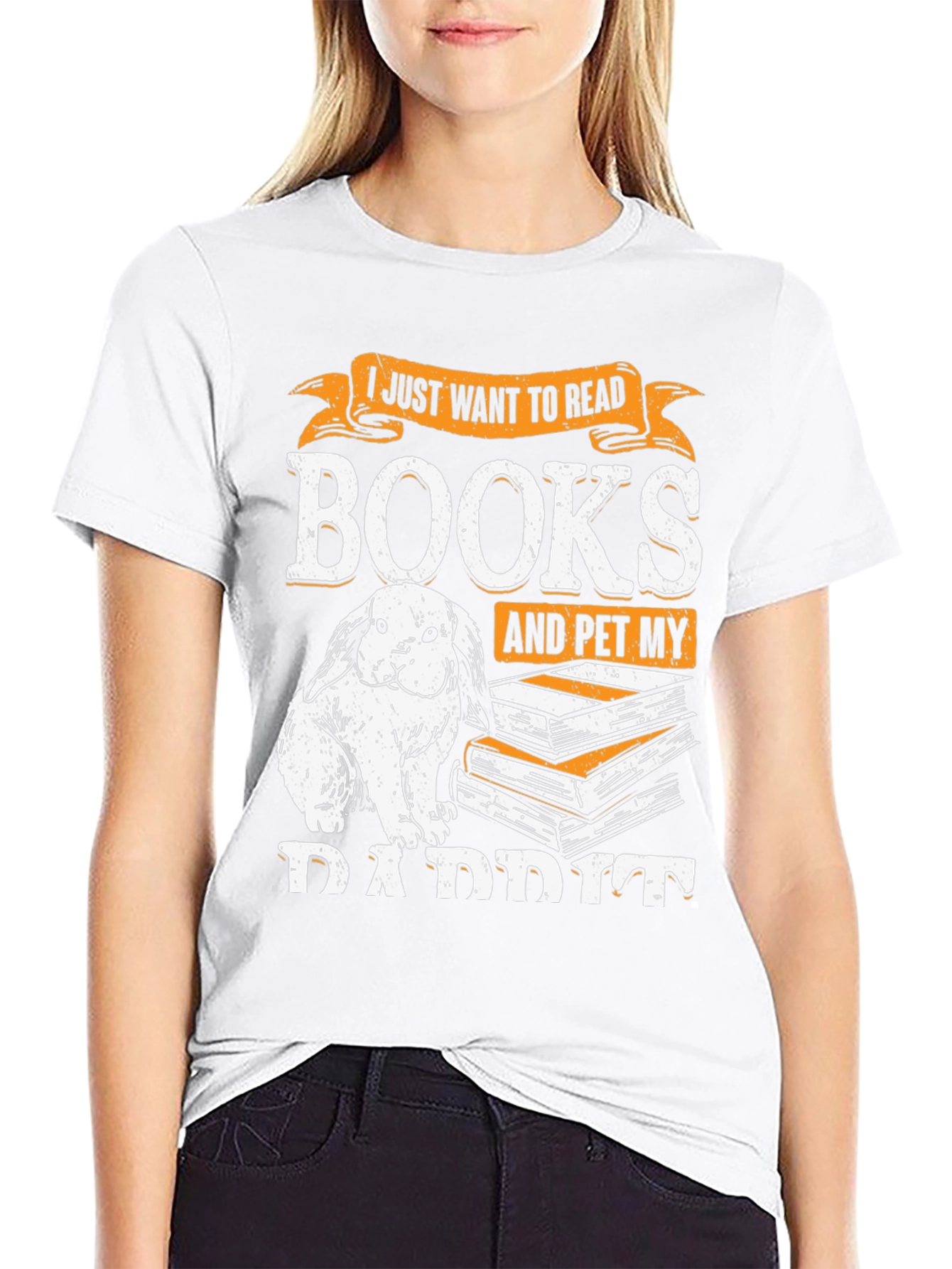 Camiseta Libros y Conejos