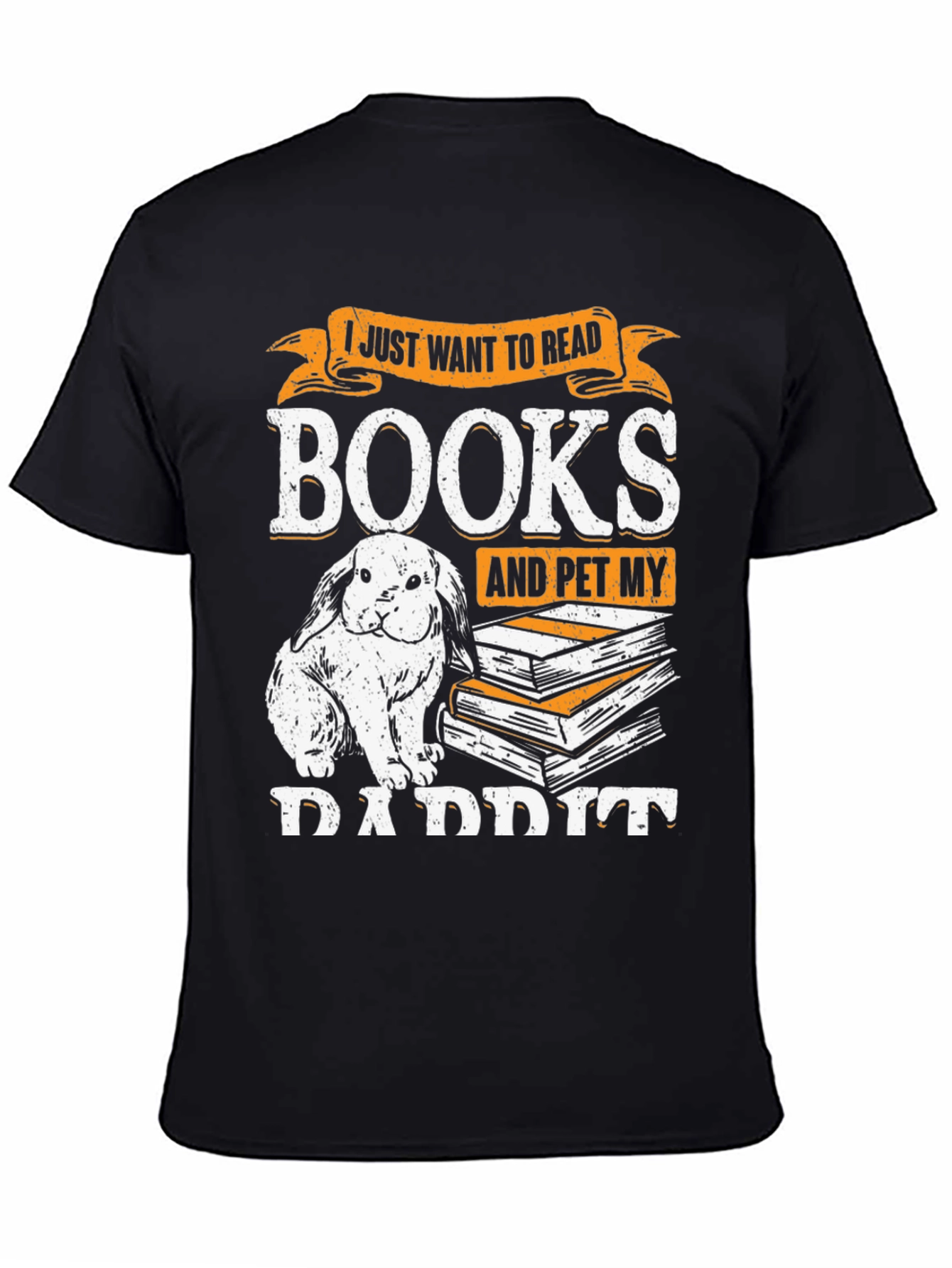 Camiseta Libros y Conejos