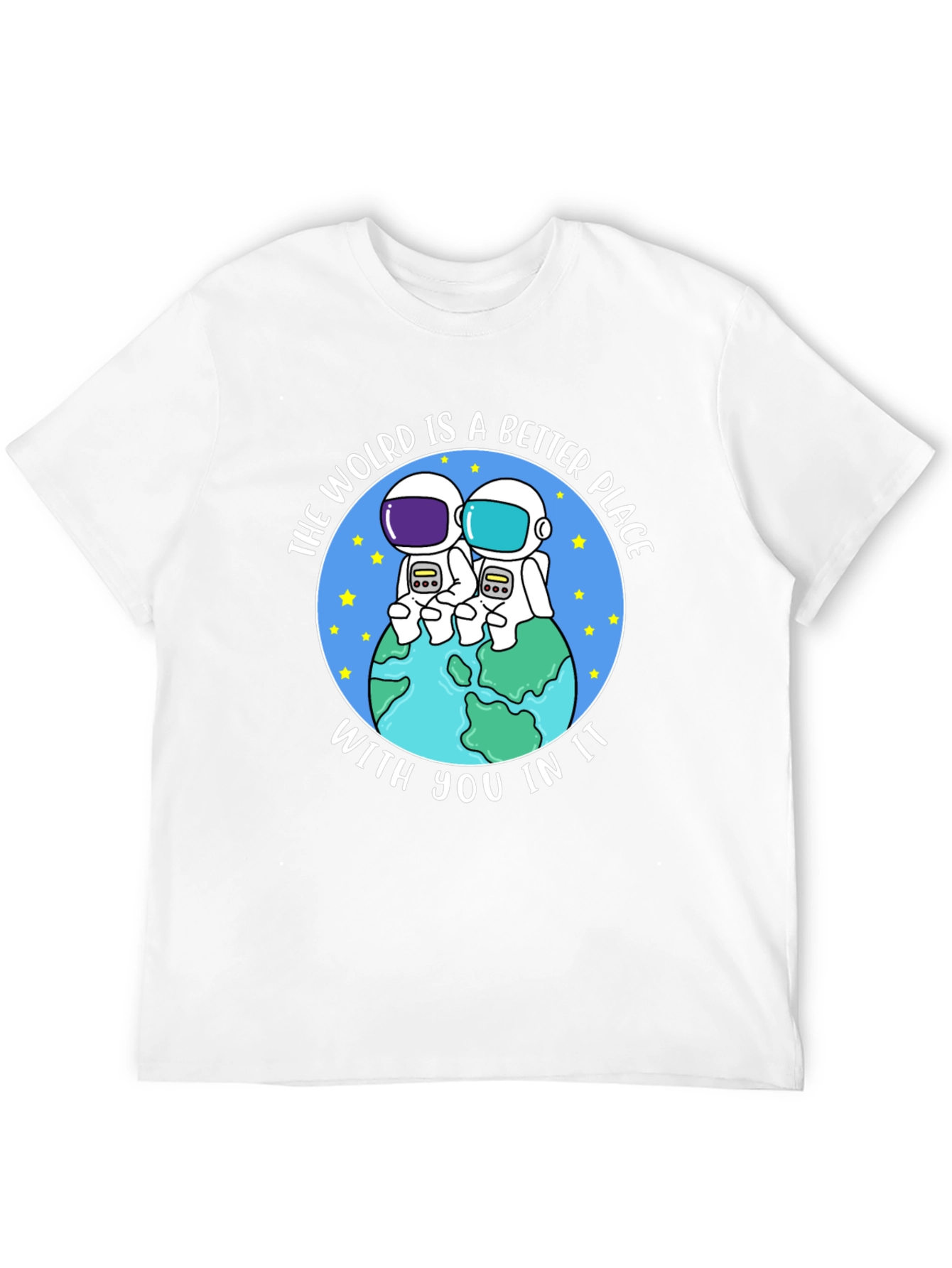Camiseta Negra: Un Mundo Mejor Contigo