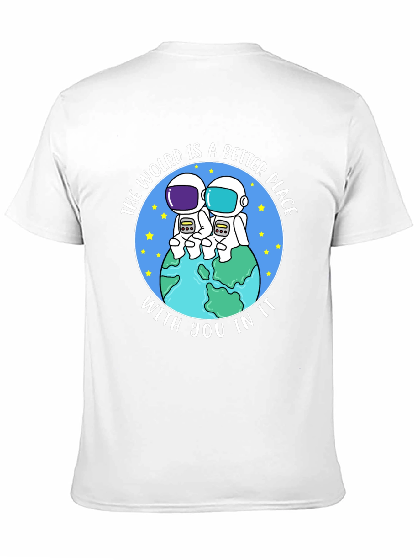 Camiseta Negra: Un Mundo Mejor Contigo
