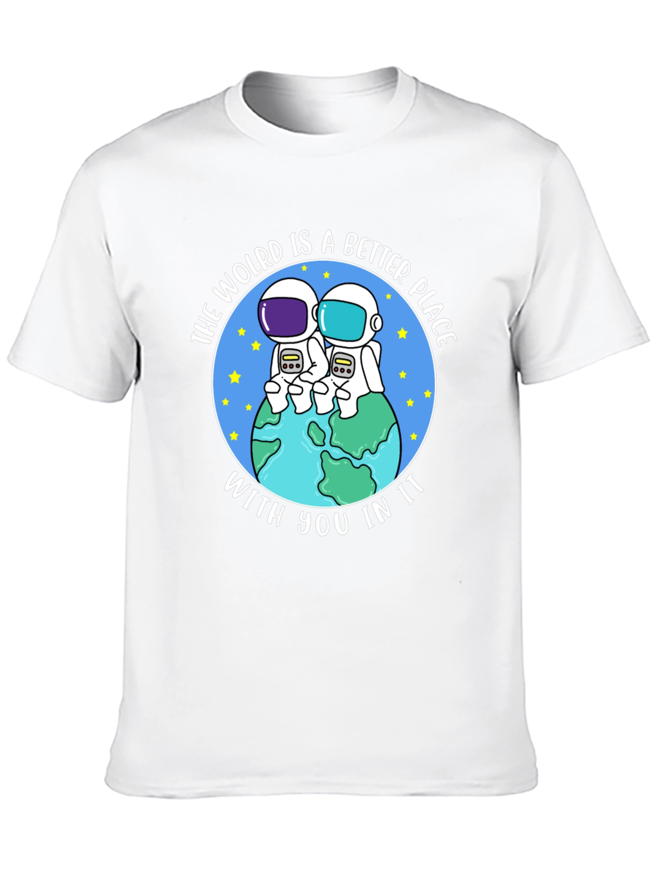 Camiseta Negra: Un Mundo Mejor Contigo