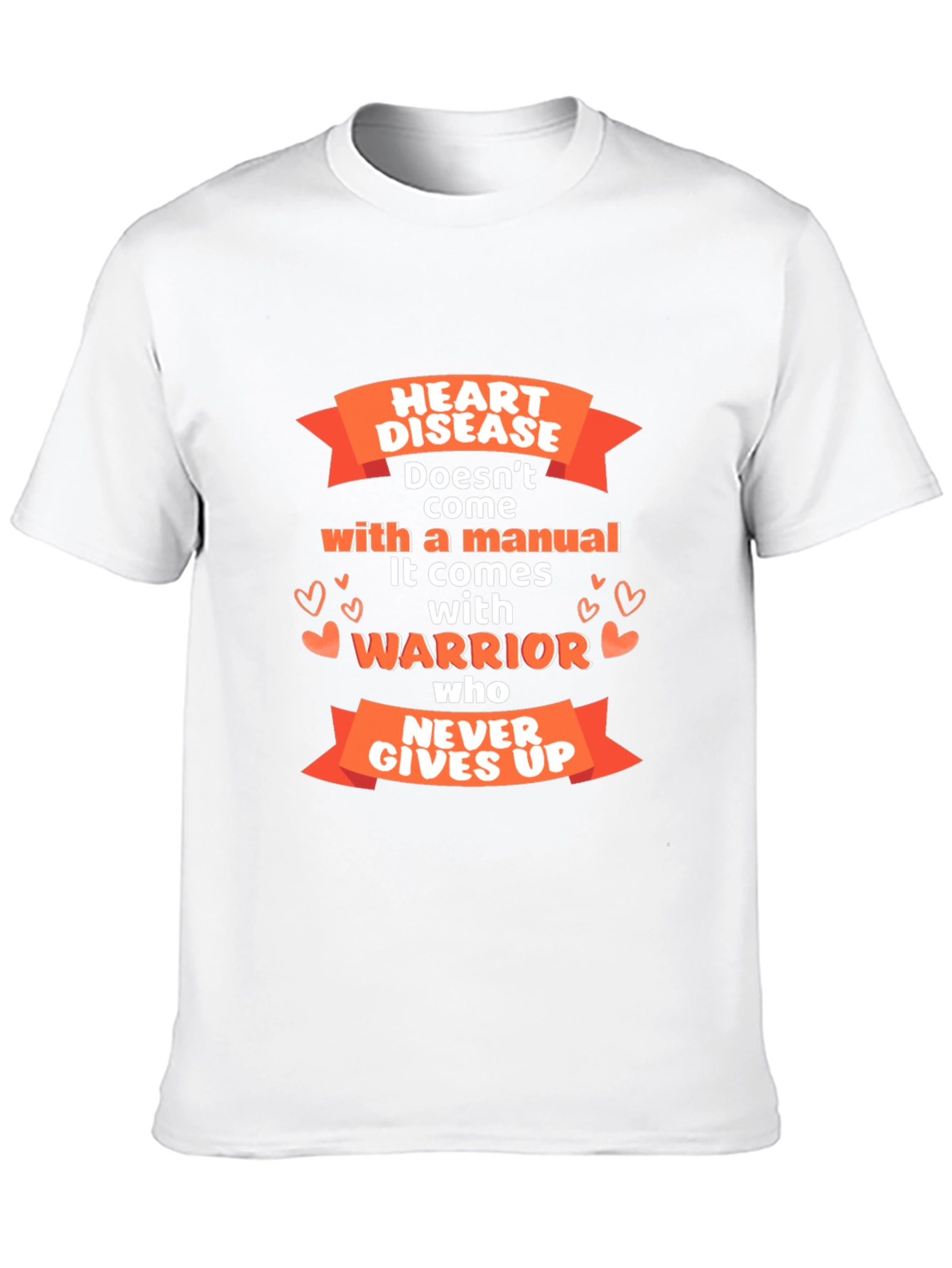 Camiseta Negra Corazón Guerrero