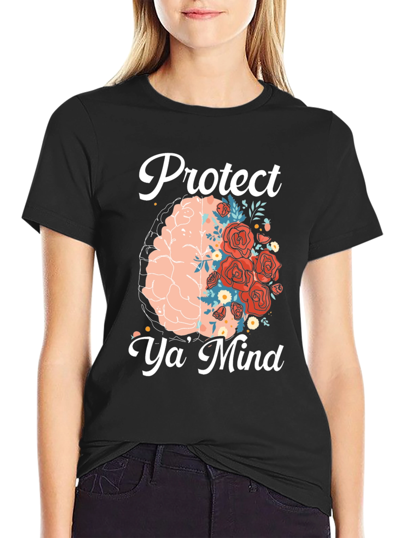 Camiseta Negra: Protege Tu Mente