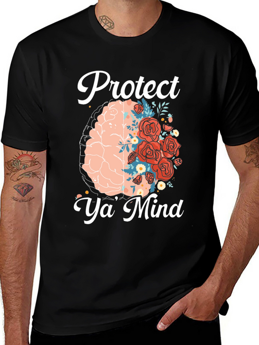 Camiseta Negra: Protege Tu Mente