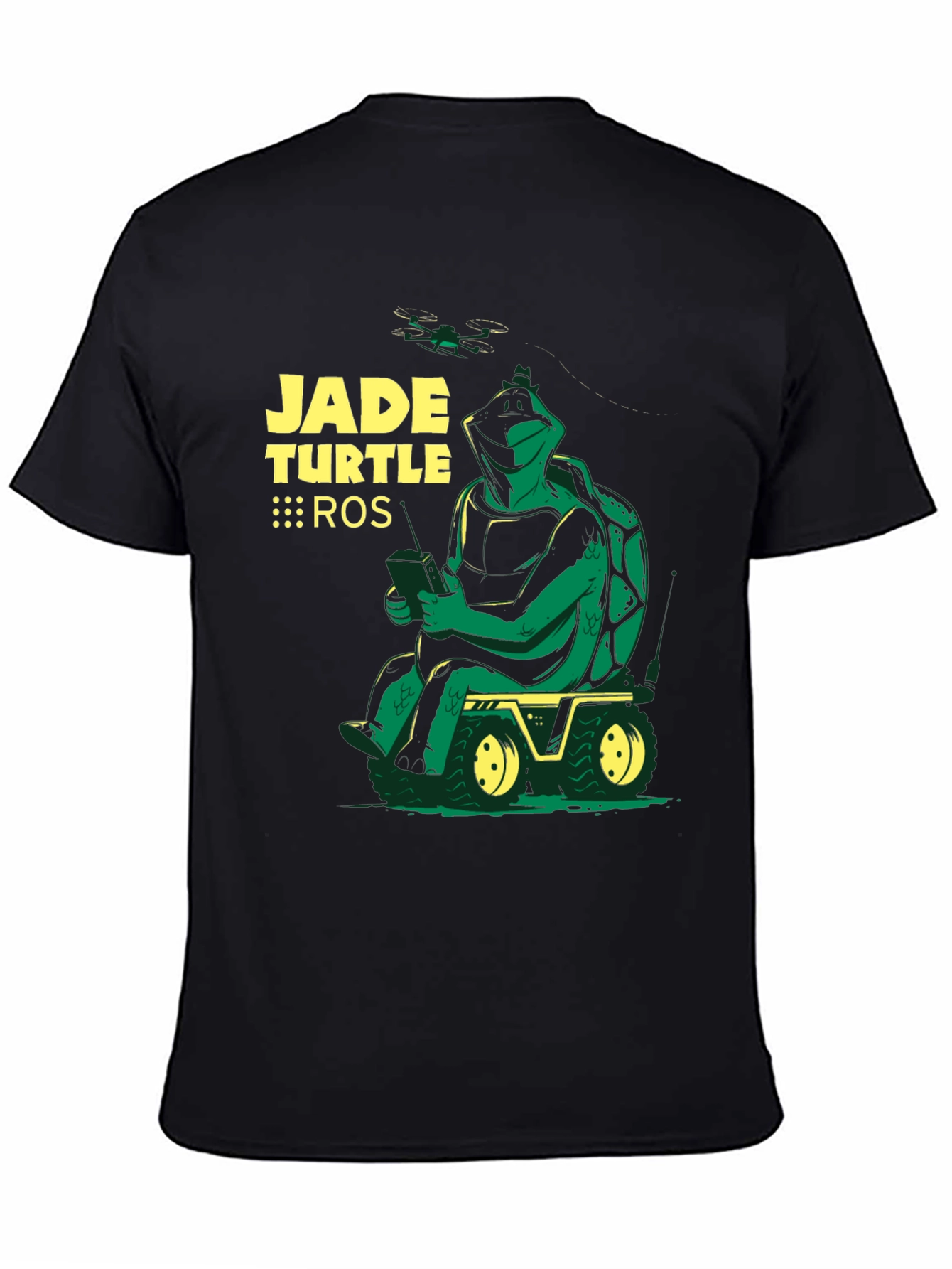 Camiseta Negra Jade Turtle ROS