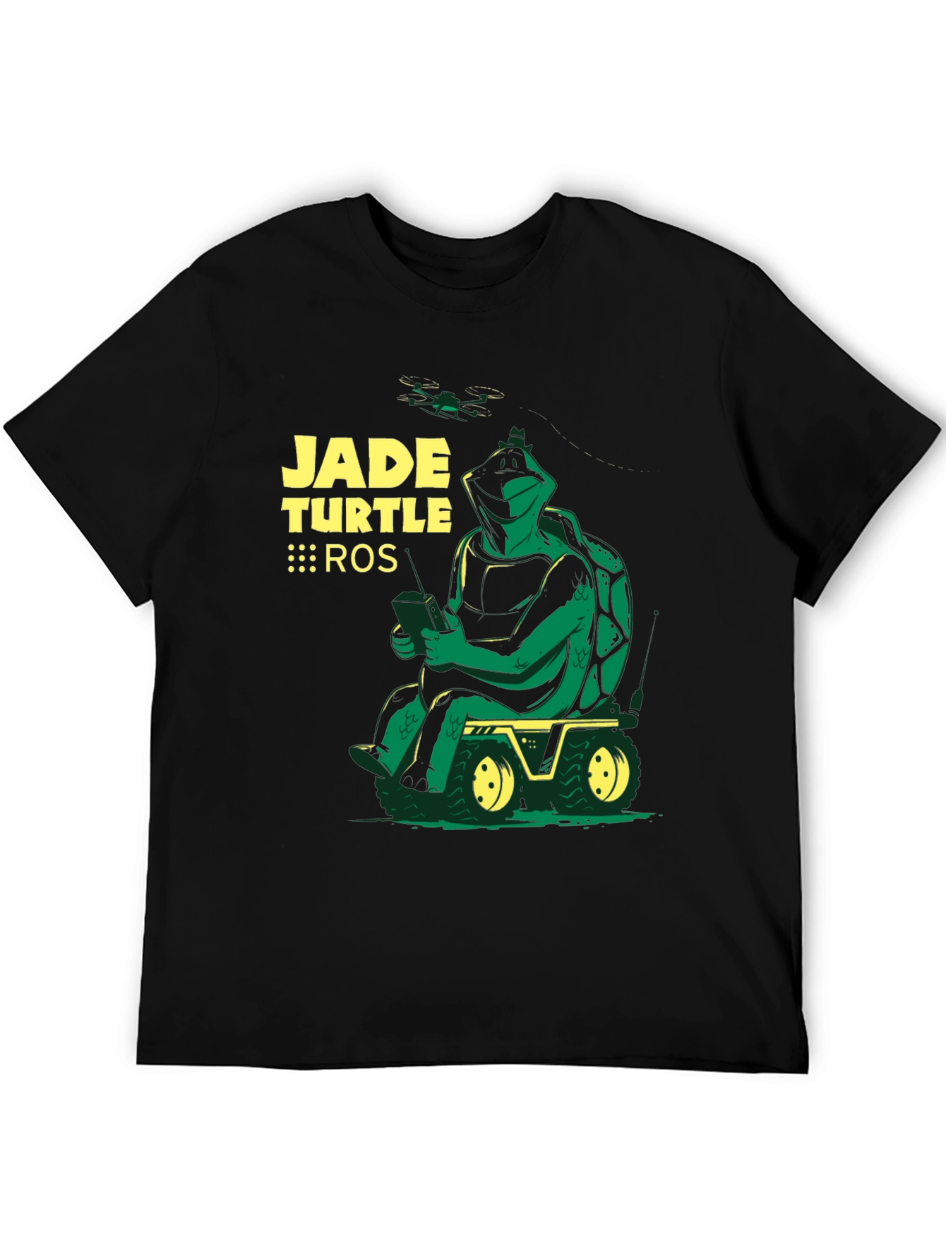 Camiseta Negra Jade Turtle ROS