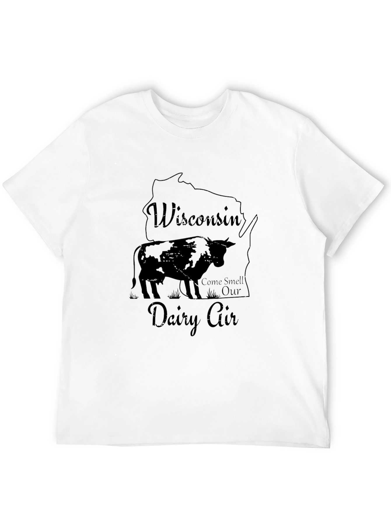 Camiseta Negra Wisconsin Dairy Air