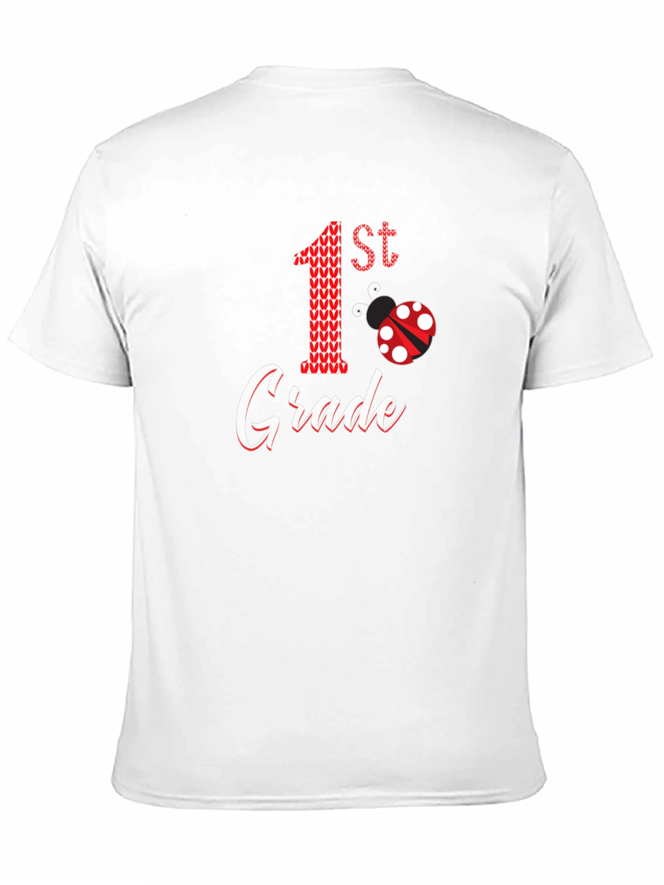Camiseta Primer Grado con Diseño de Mariquita