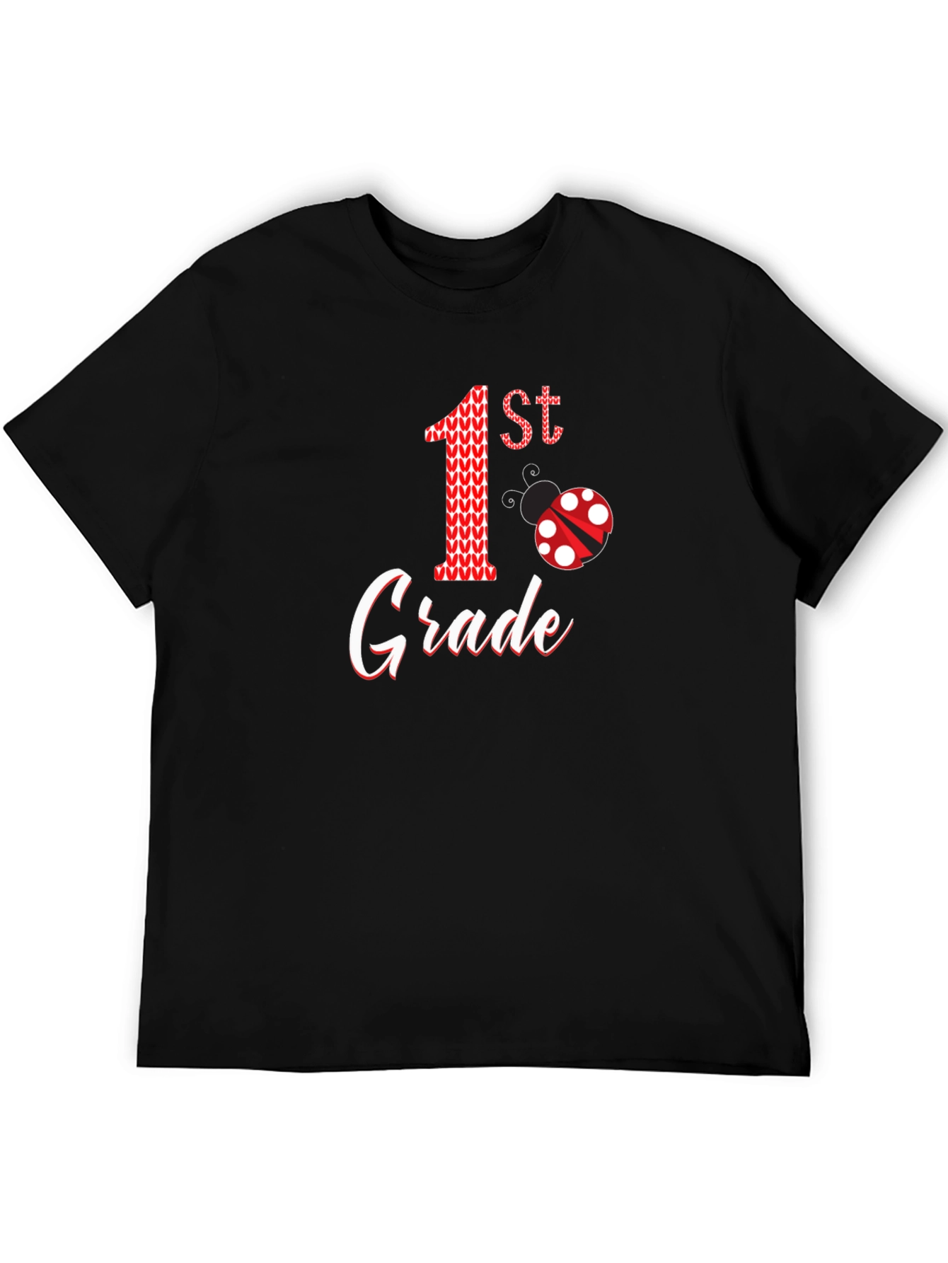 Camiseta Primer Grado con Diseño de Mariquita