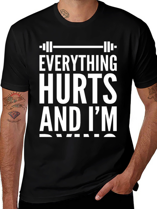 Camiseta Negra: Todo Duele Estoy Muriendo