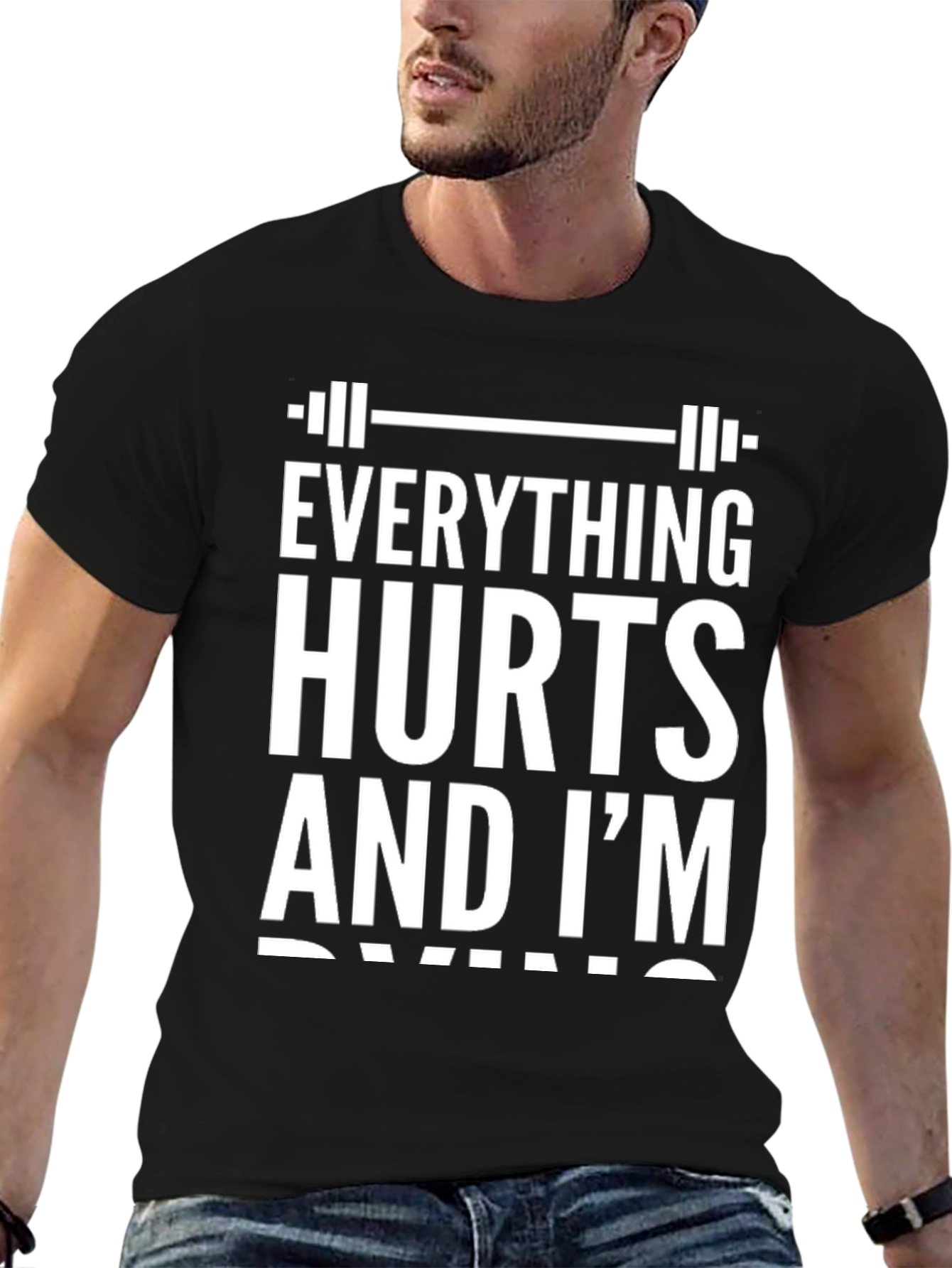 Camiseta Negra: Todo Duele Estoy Muriendo
