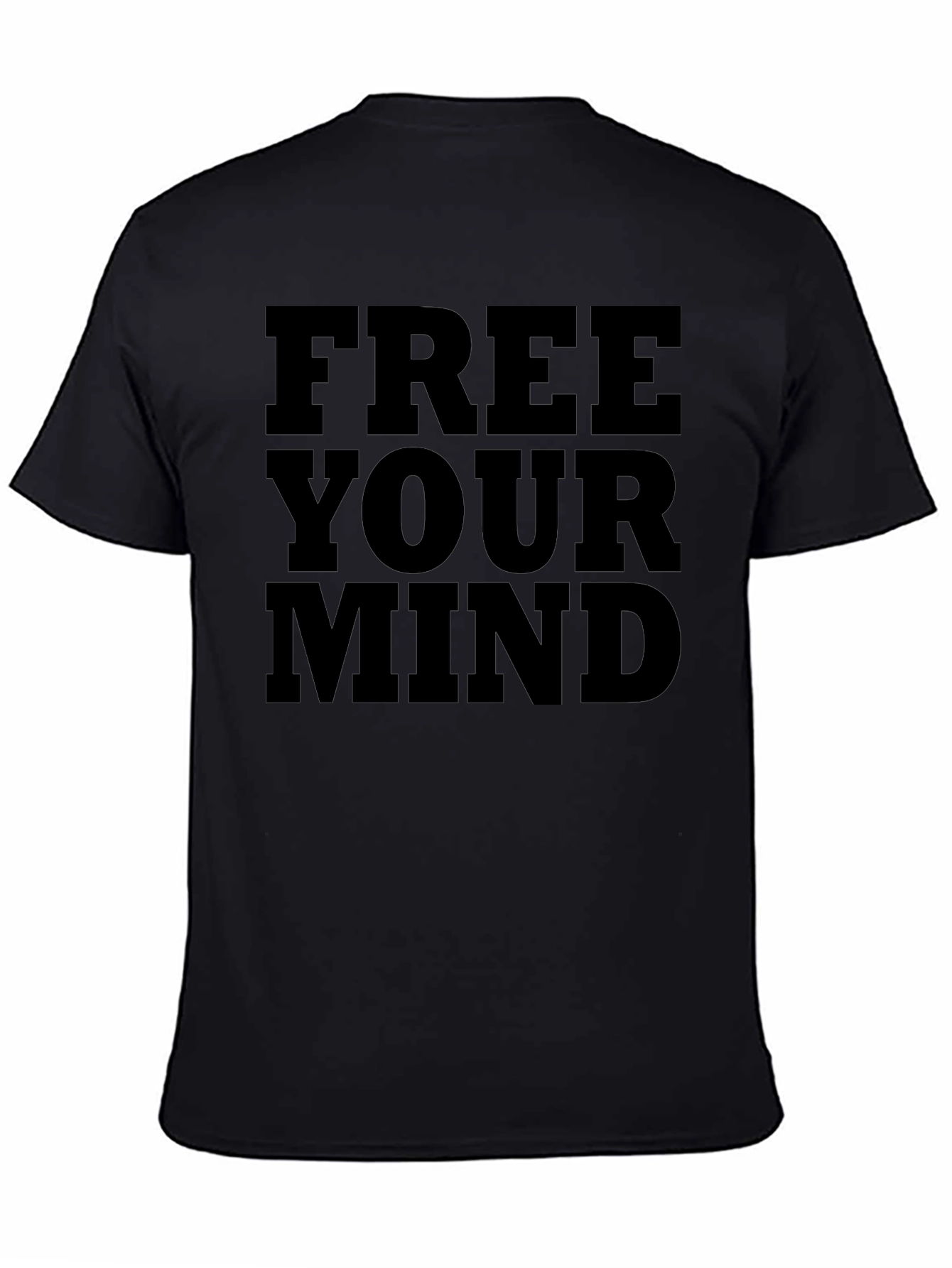 Camiseta Negra: Libera Tu Mente