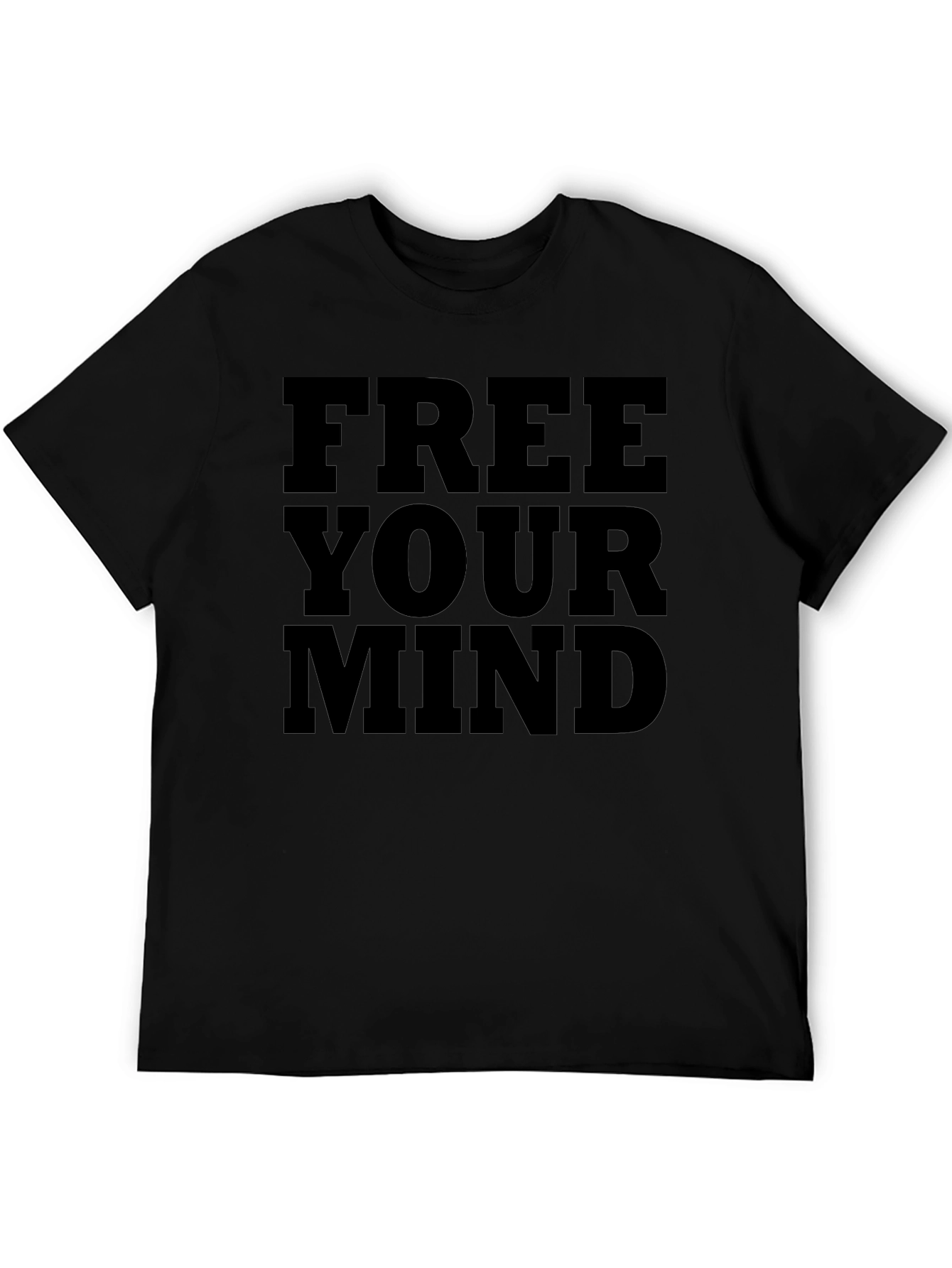 Camiseta Negra: Libera Tu Mente