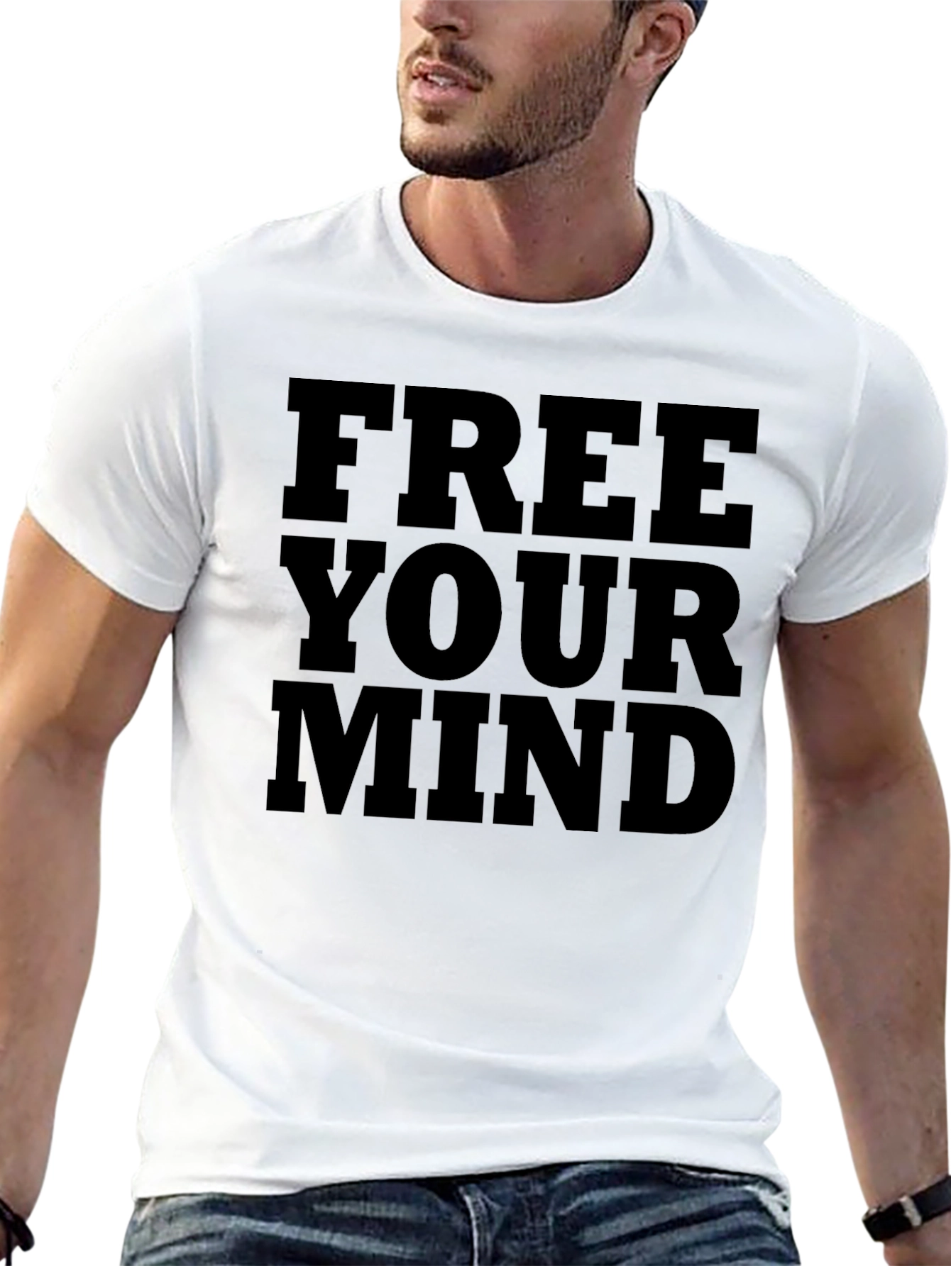Camiseta Negra: Libera Tu Mente