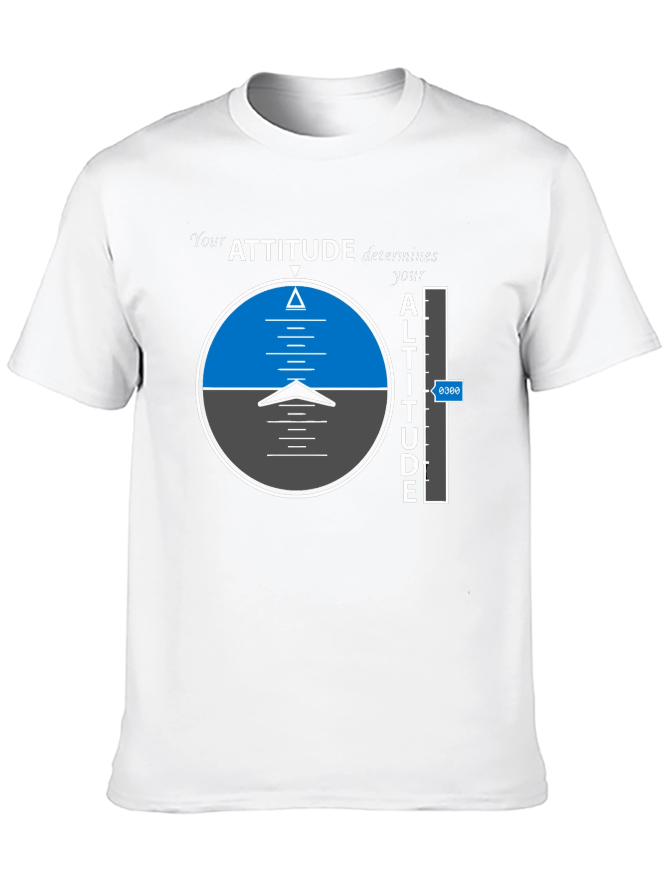 Camiseta Negra: Actitud y Altitud en Vuelo