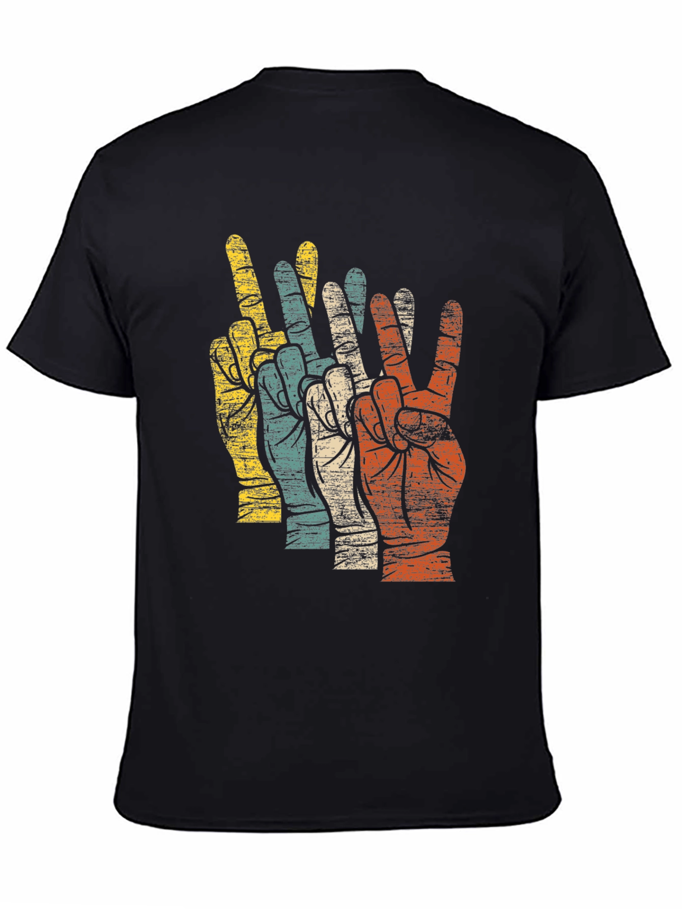 Camiseta Retro Paz y Amor