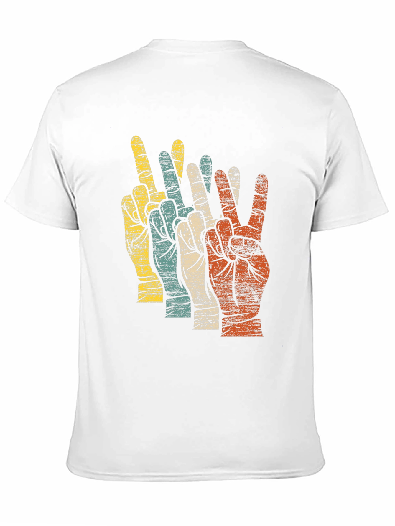 Camiseta Retro Paz y Amor