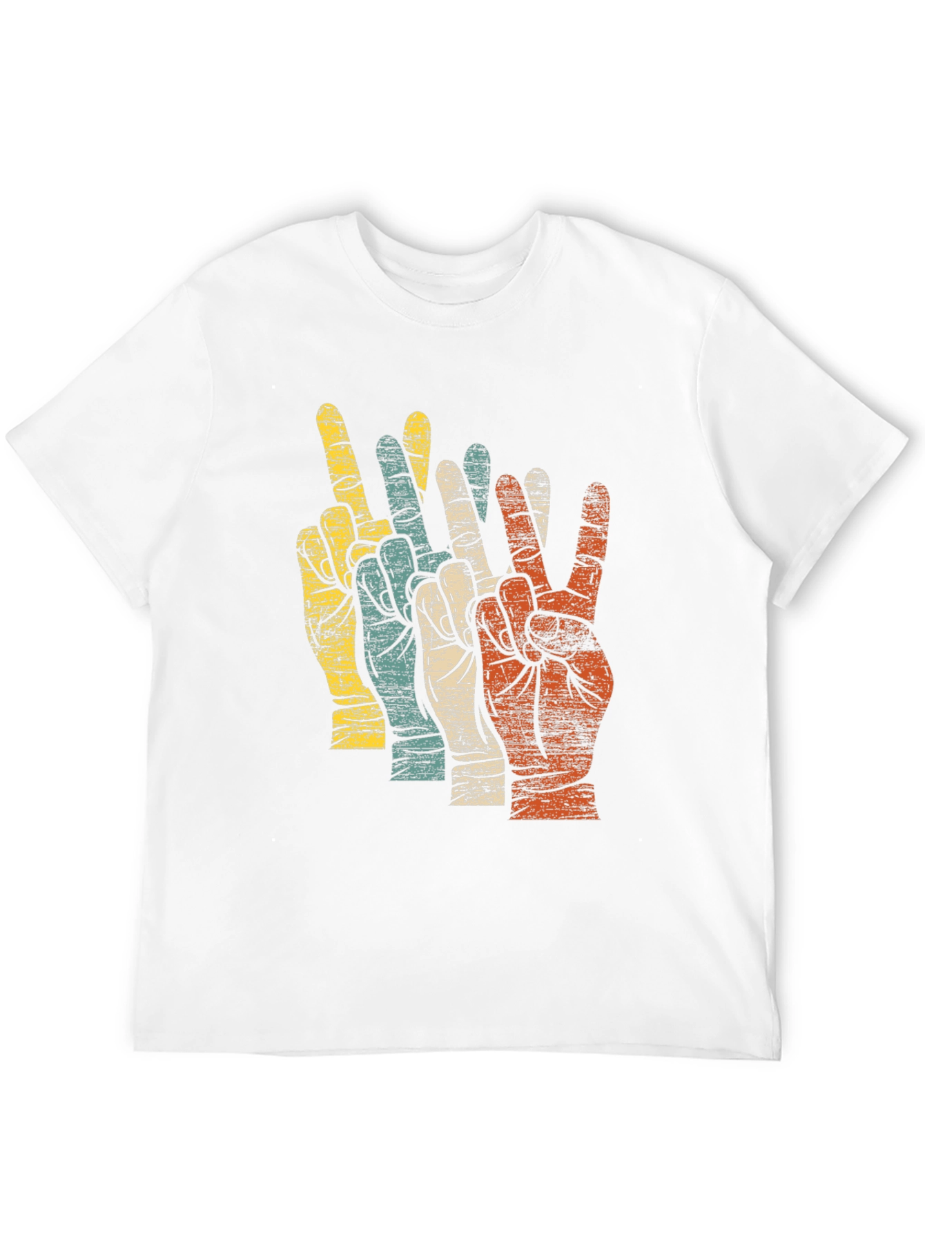 Camiseta Retro Paz y Amor