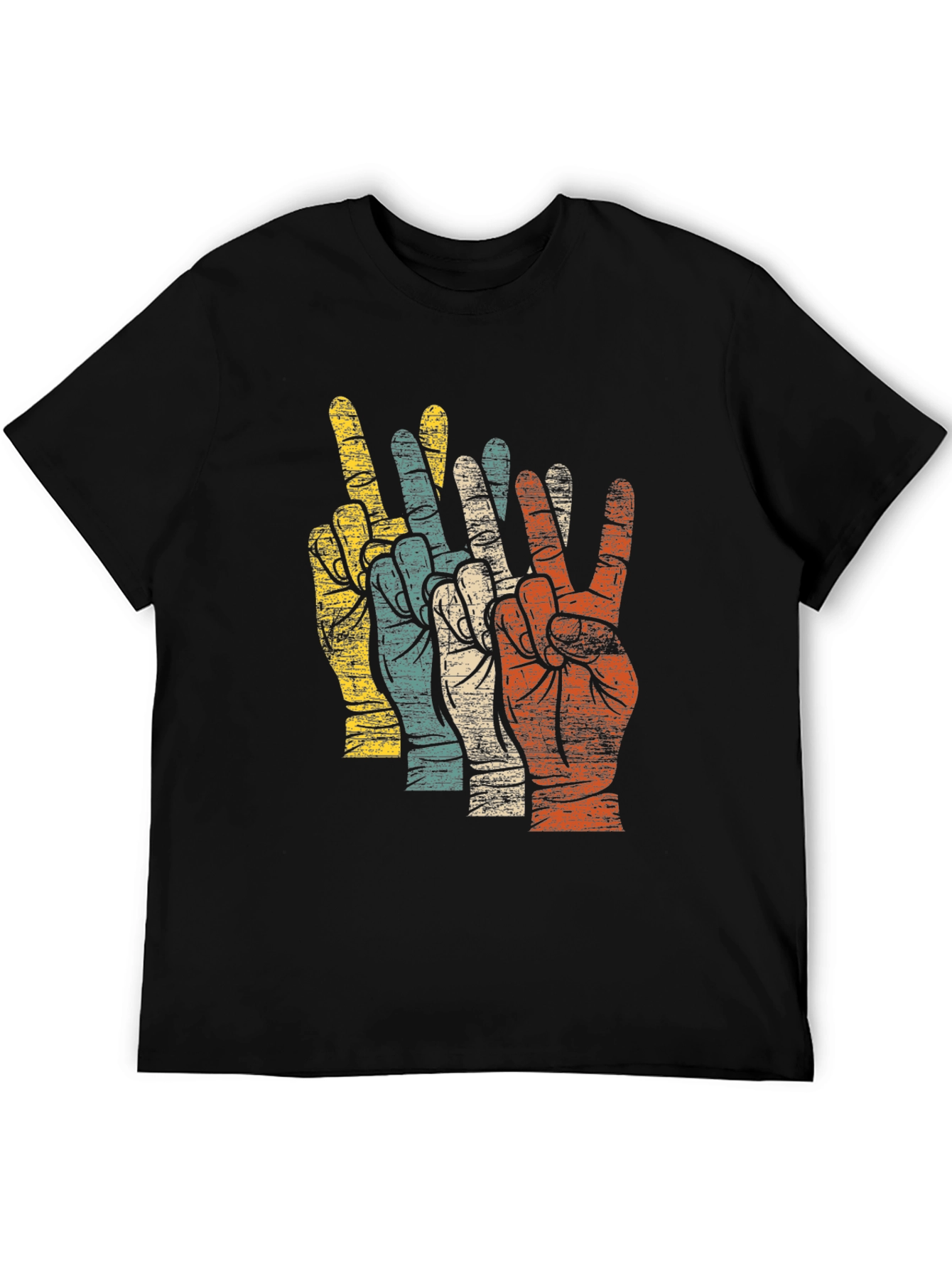 Camiseta Retro Paz y Amor