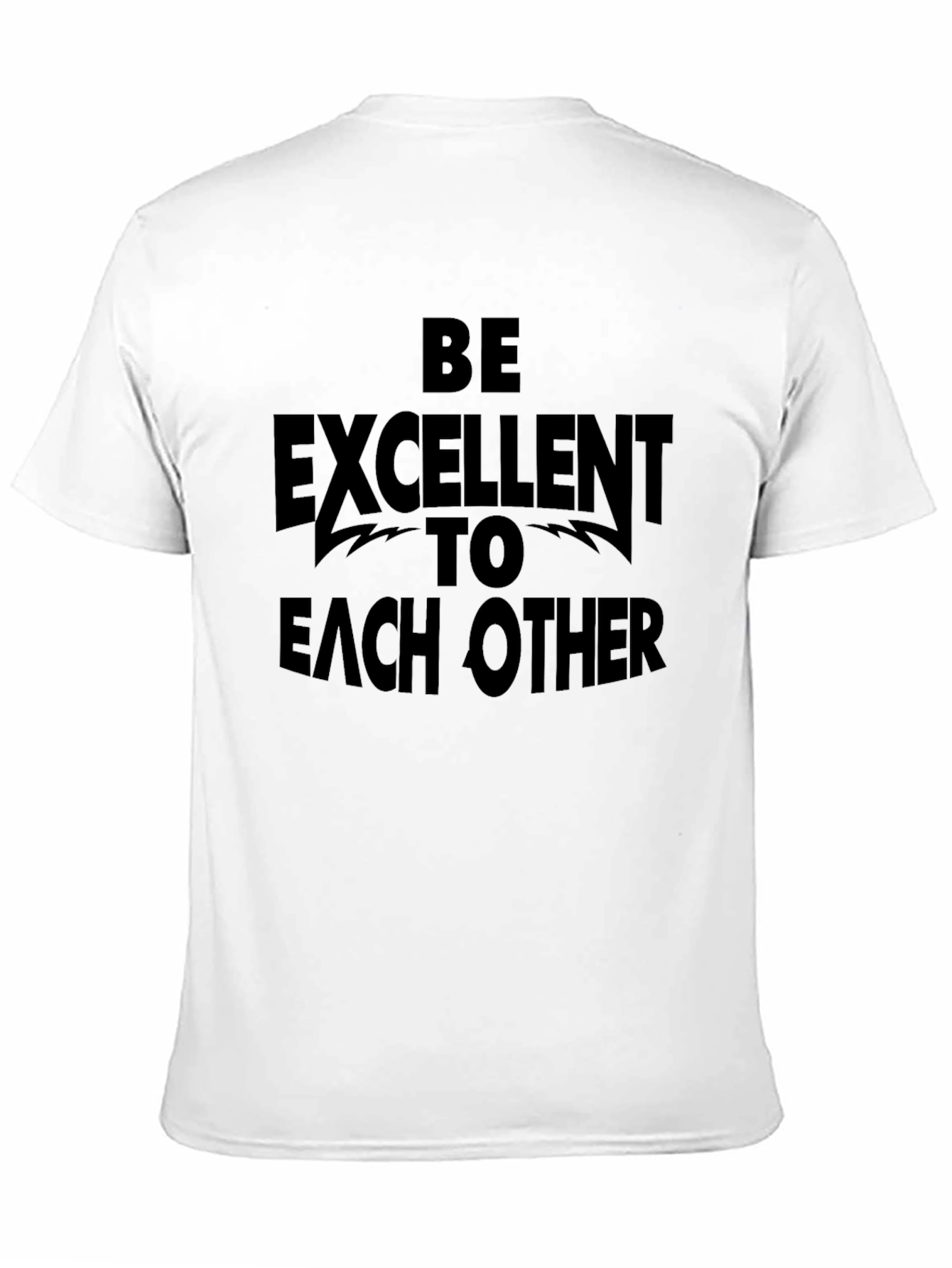 Camiseta Negra: Sé Excelente El Uno Con El Otro