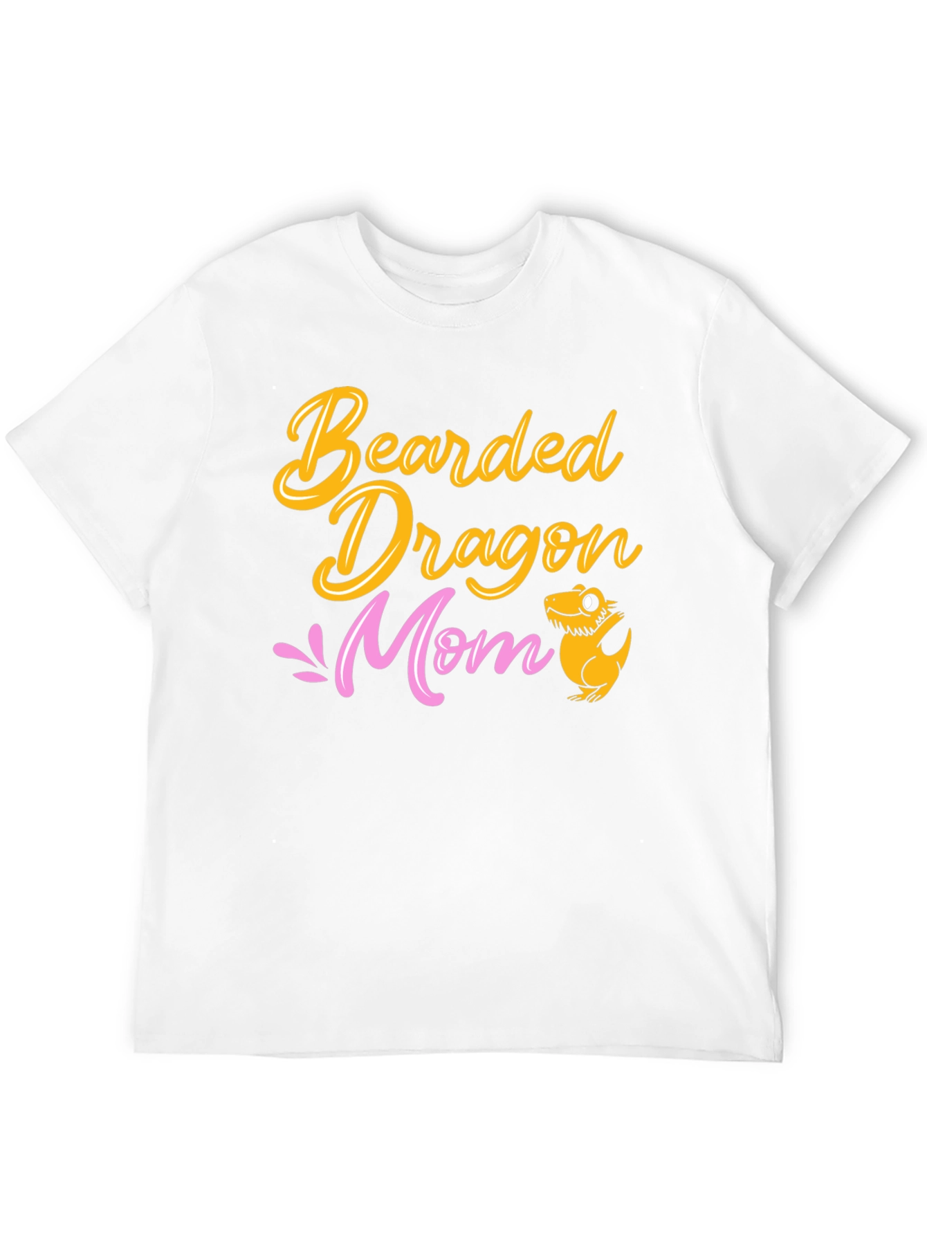 Camiseta Negra Mamá Dragón Barbudo