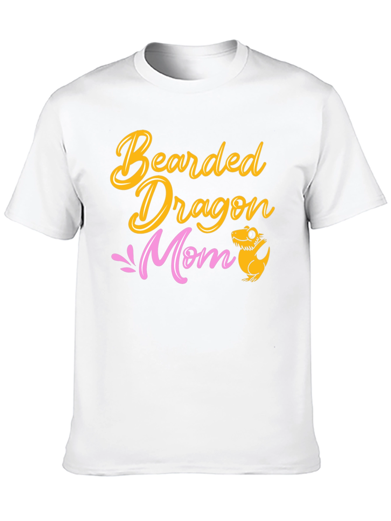 Camiseta Negra Mamá Dragón Barbudo