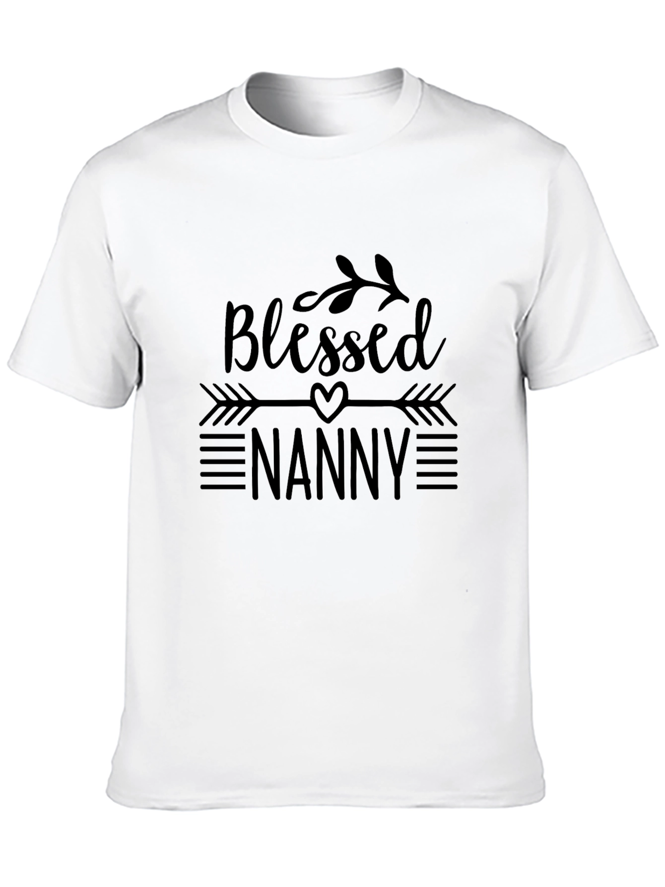 Camiseta Negra Blessed Nanny