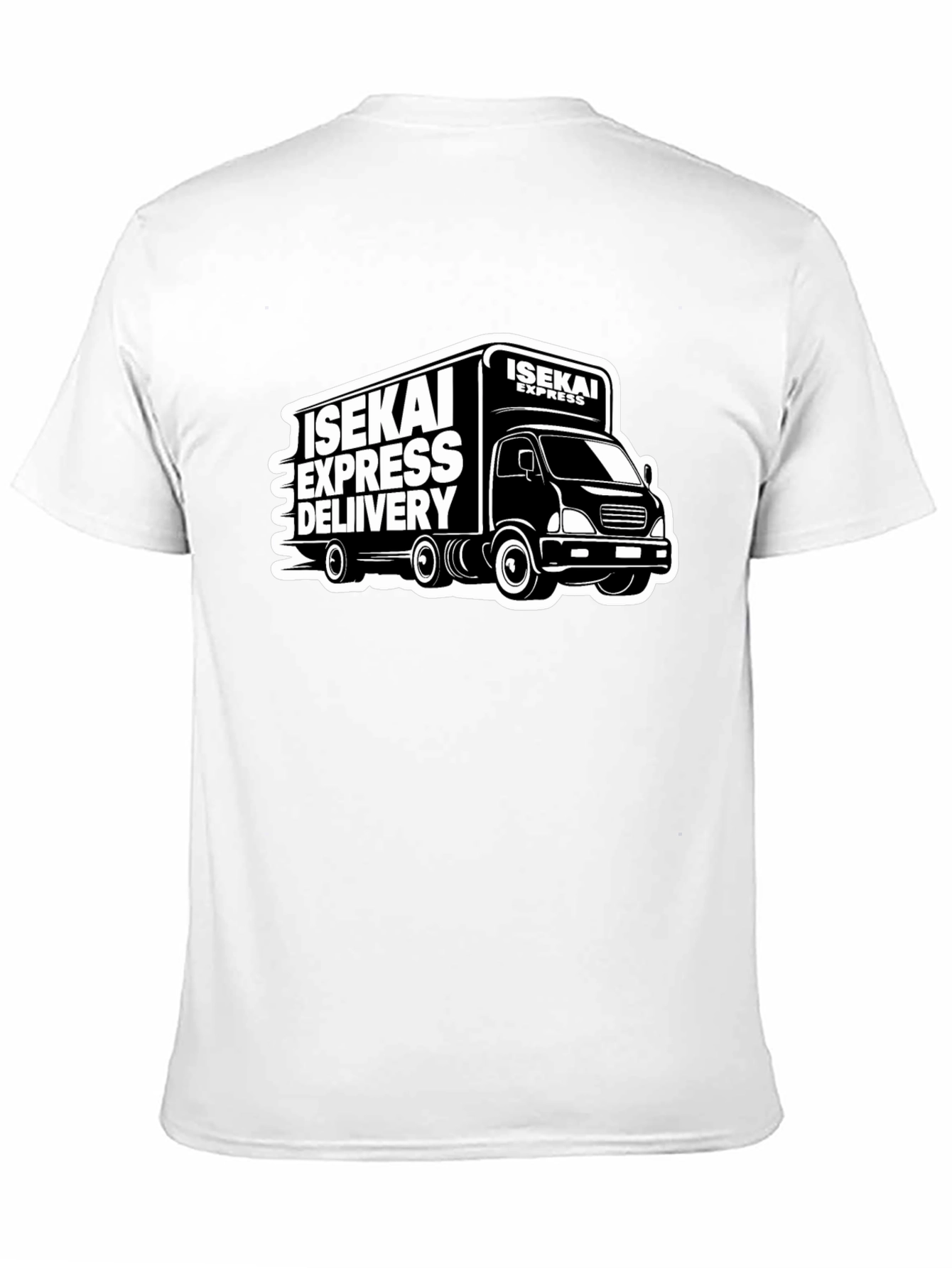 Camiseta Negra Isekai Express Delivery