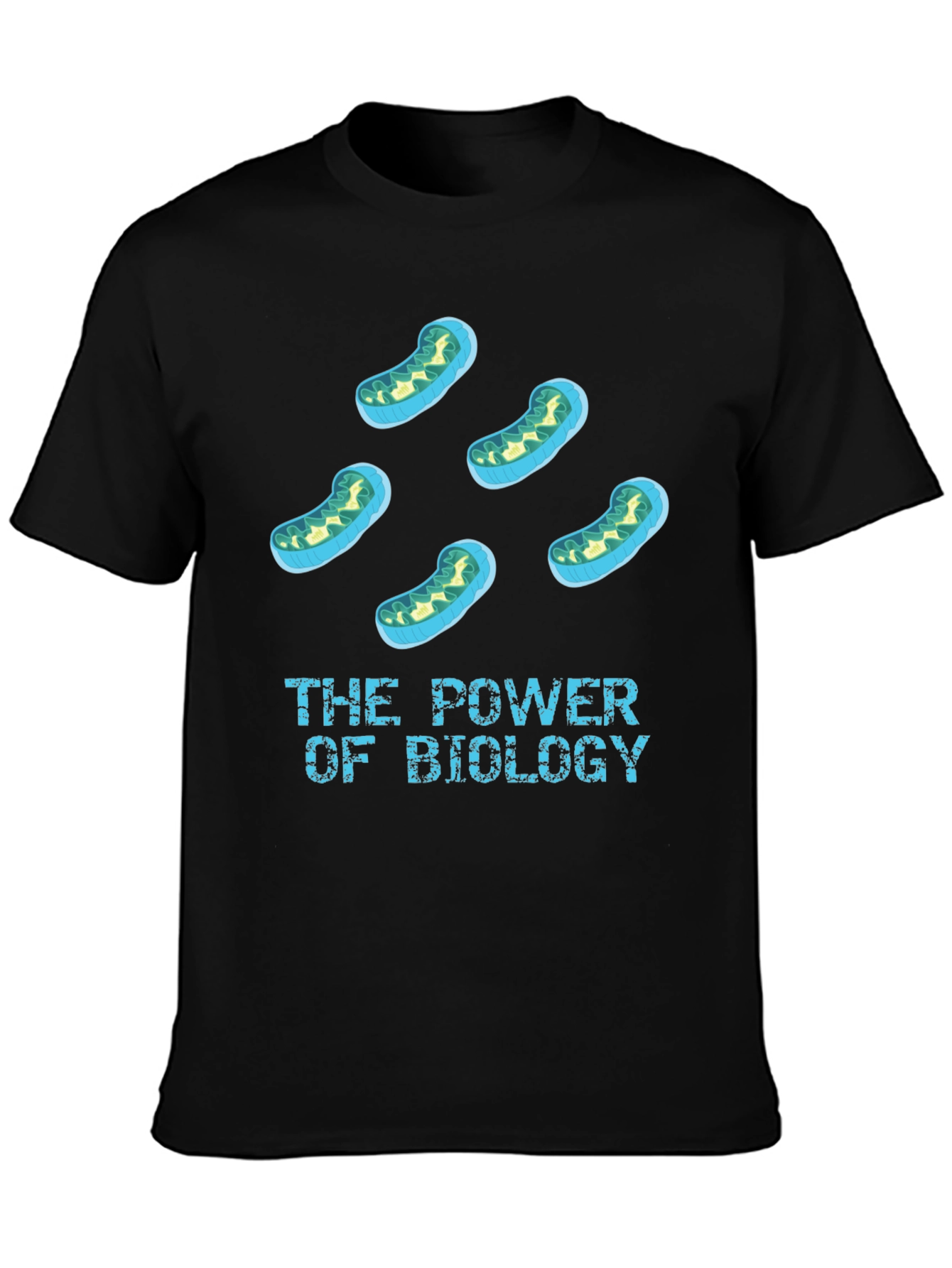 Camiseta Negra El Poder de la Biología