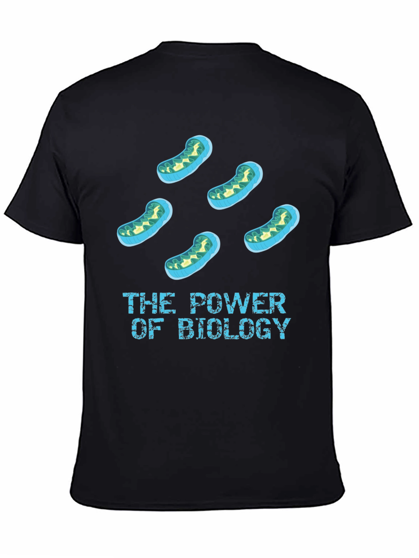 Camiseta Negra El Poder de la Biología