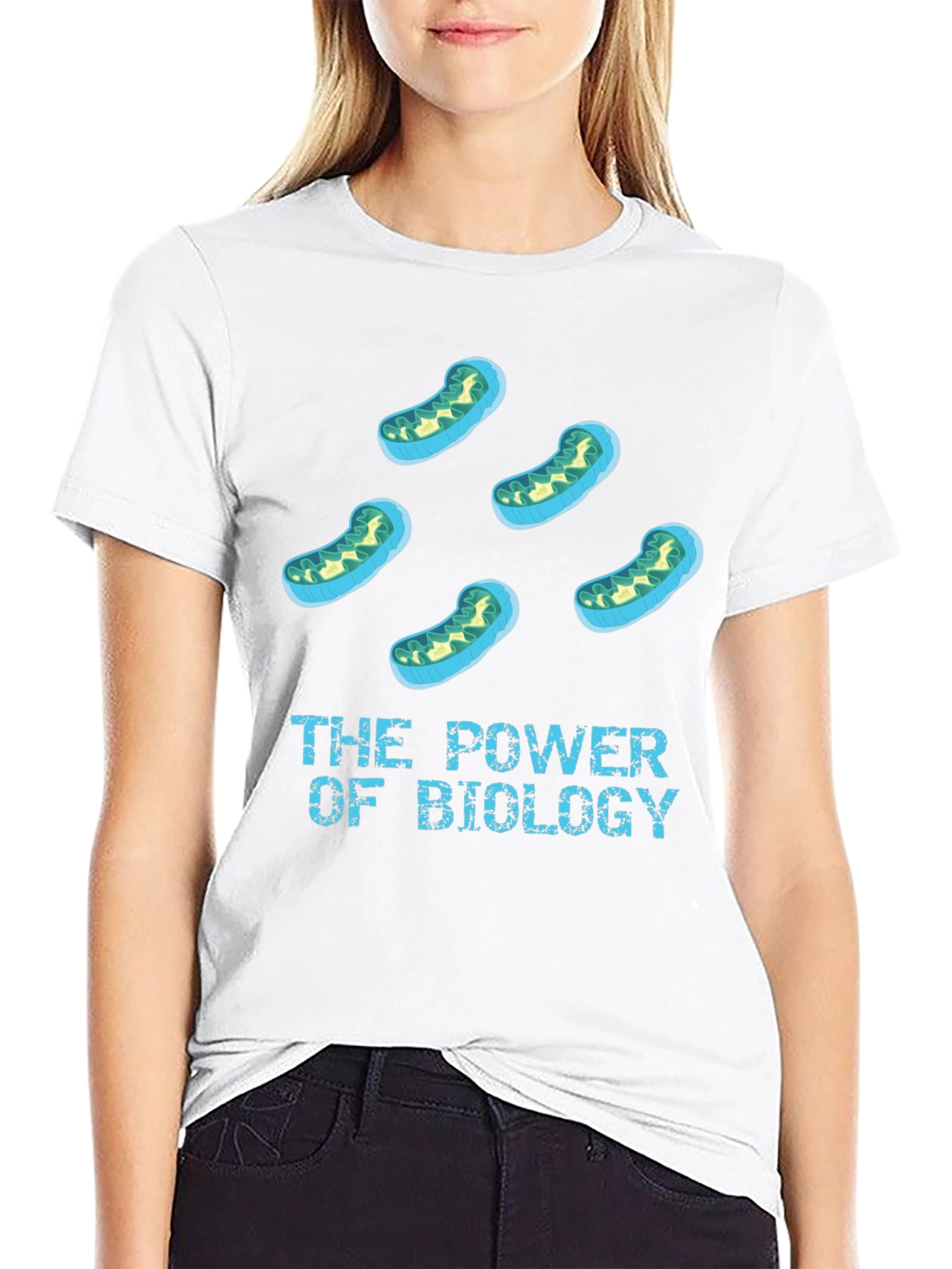 Camiseta Negra El Poder de la Biología