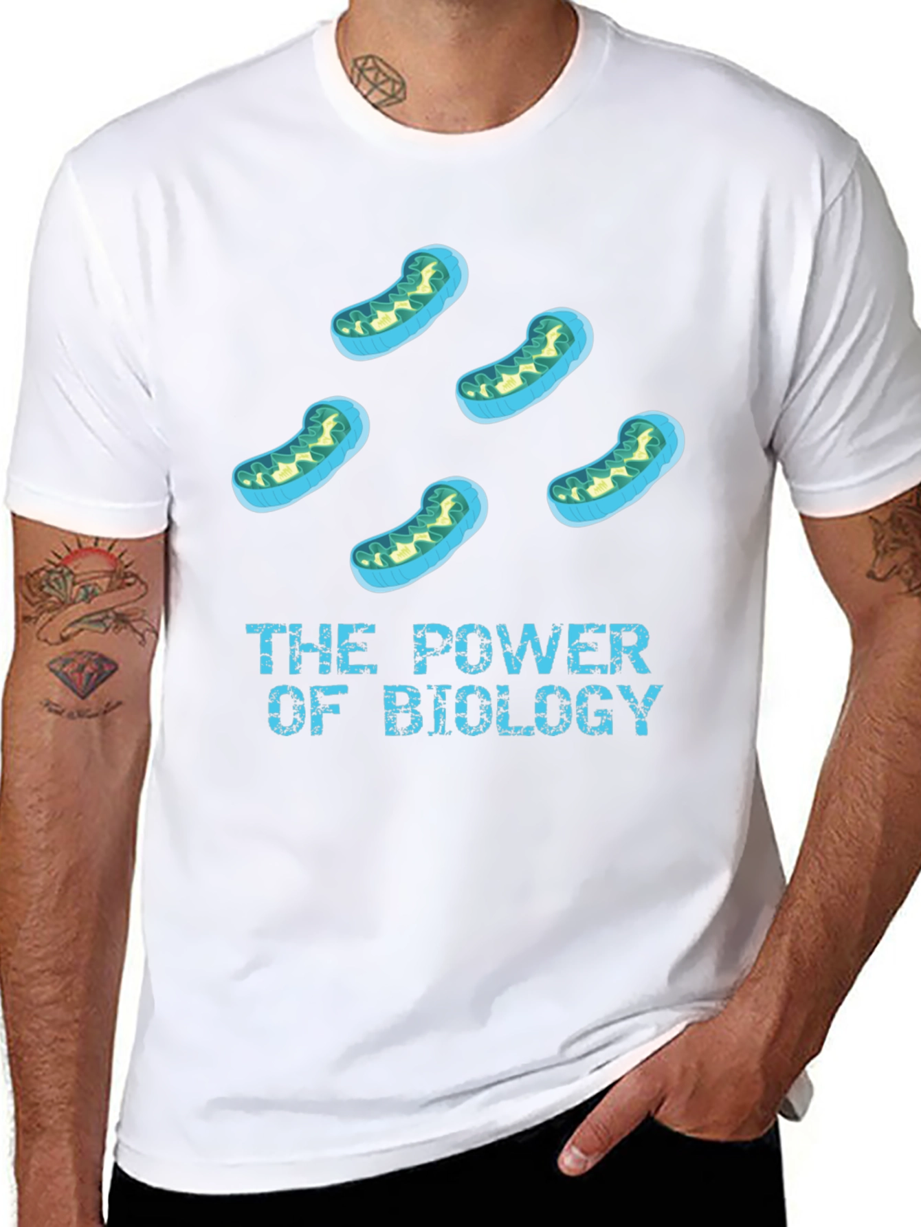 Camiseta Negra El Poder de la Biología