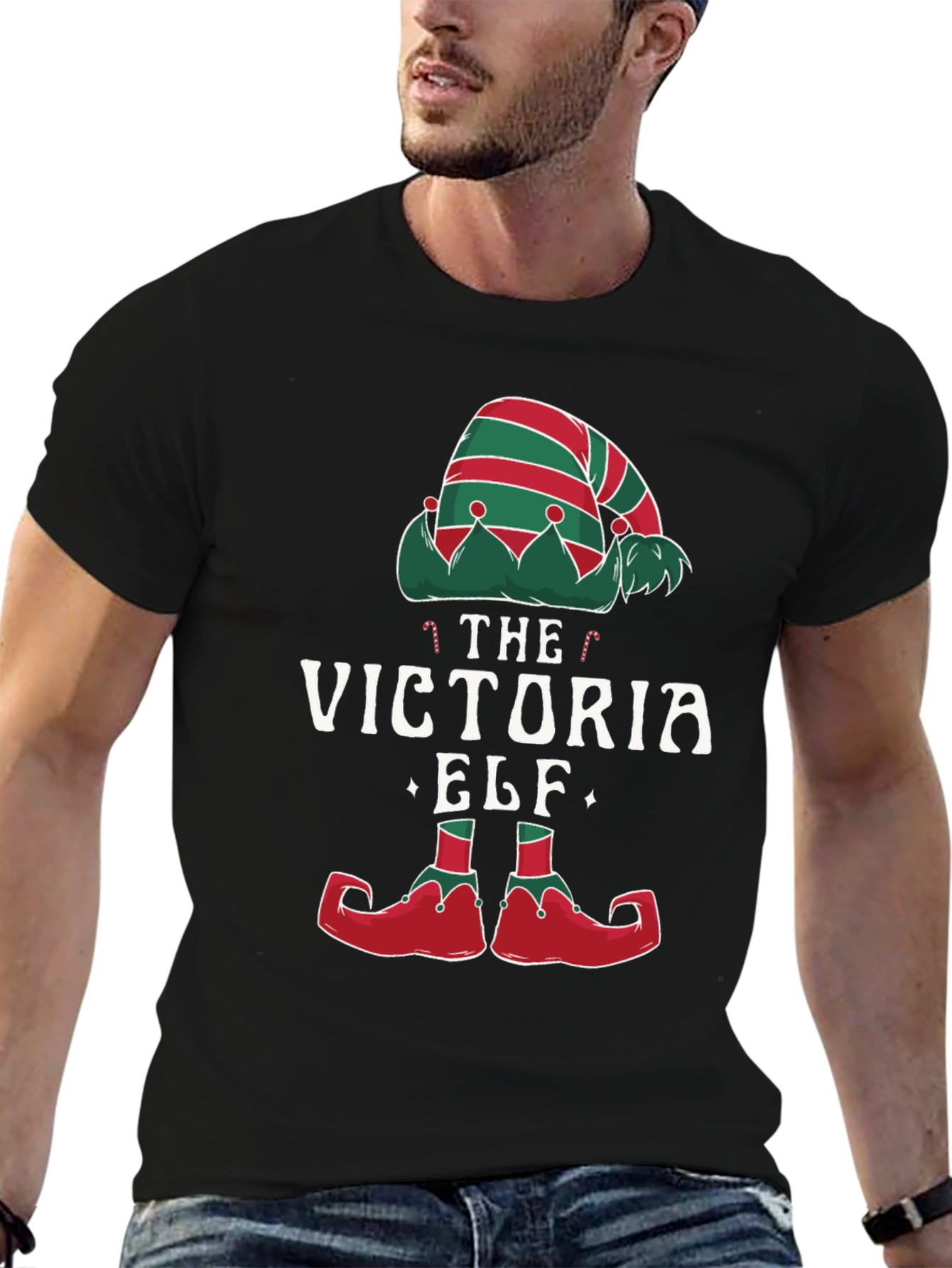 Camiseta Navideña Elfo Victoria