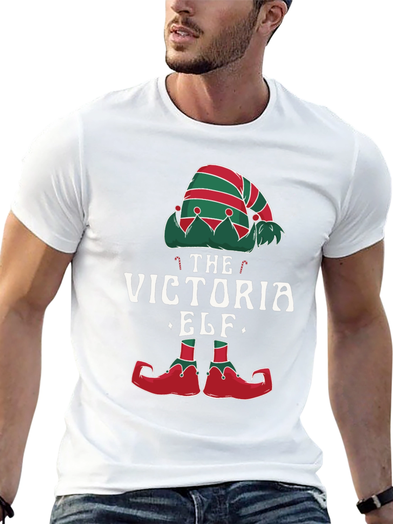 Camiseta Navideña Elfo Victoria