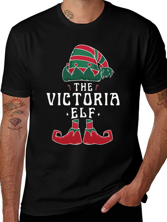 Camiseta Navideña Elfo Victoria