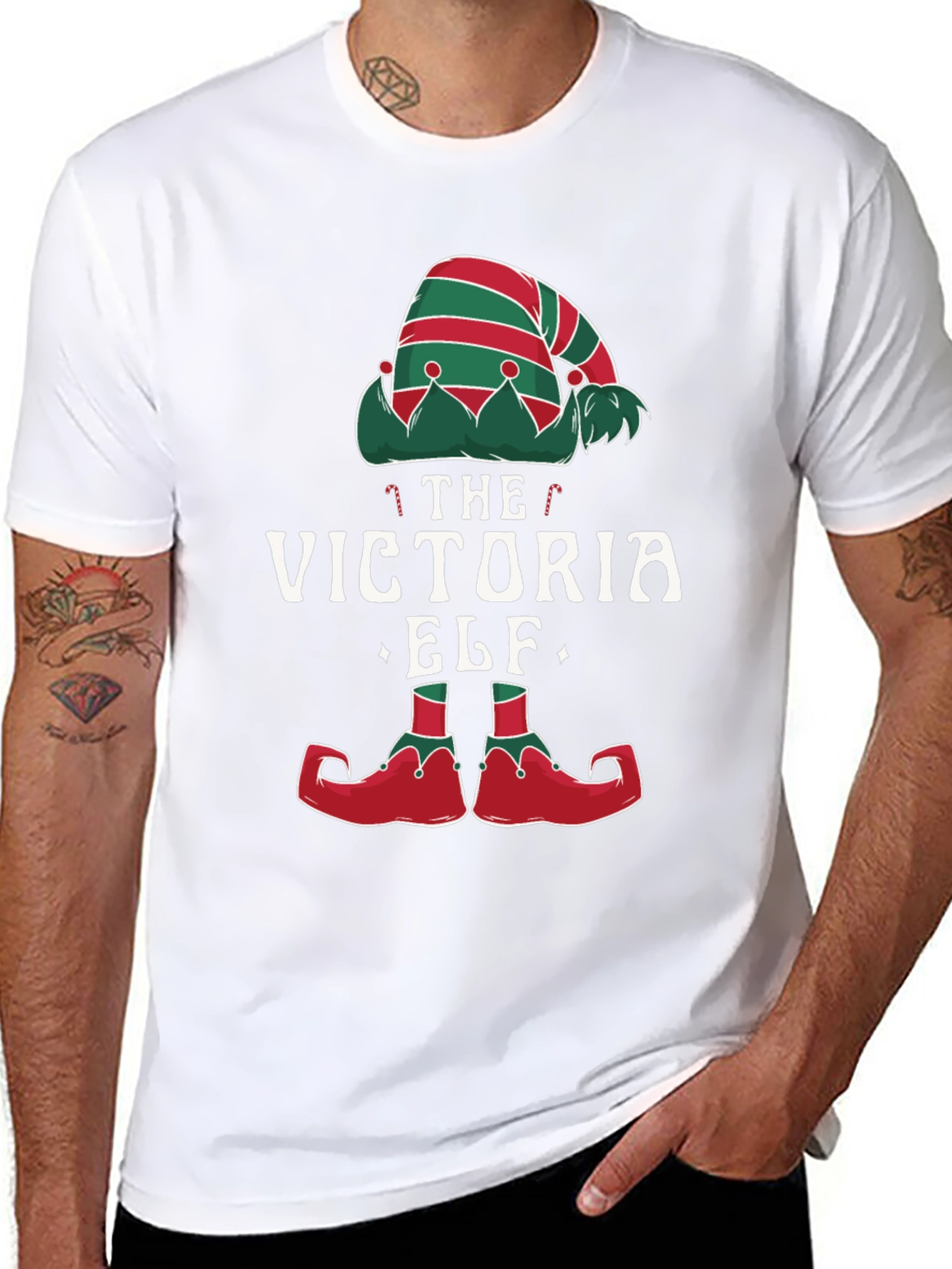Camiseta Navideña Elfo Victoria