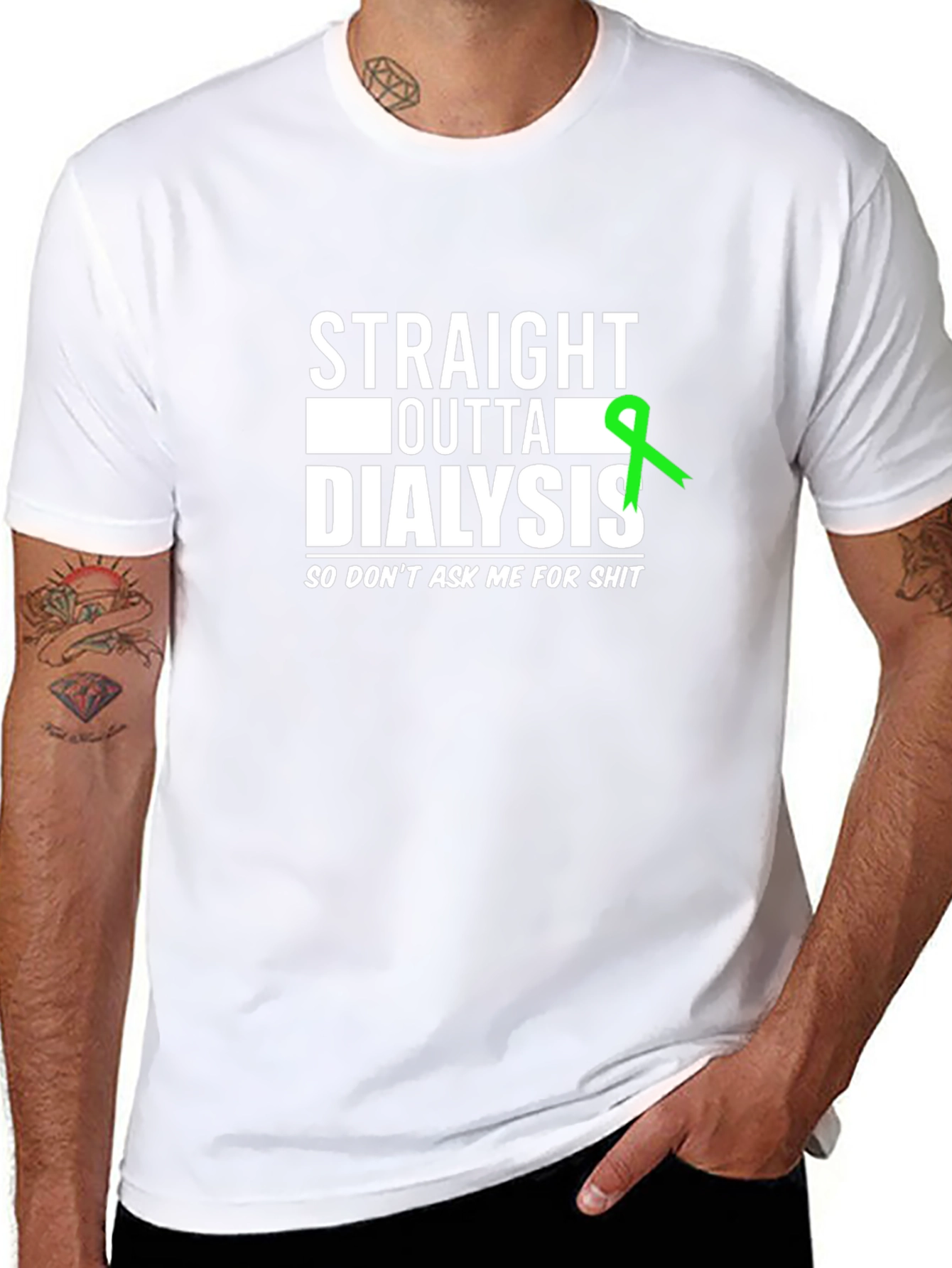 Camiseta Directo desde Diálisis para Pacientes