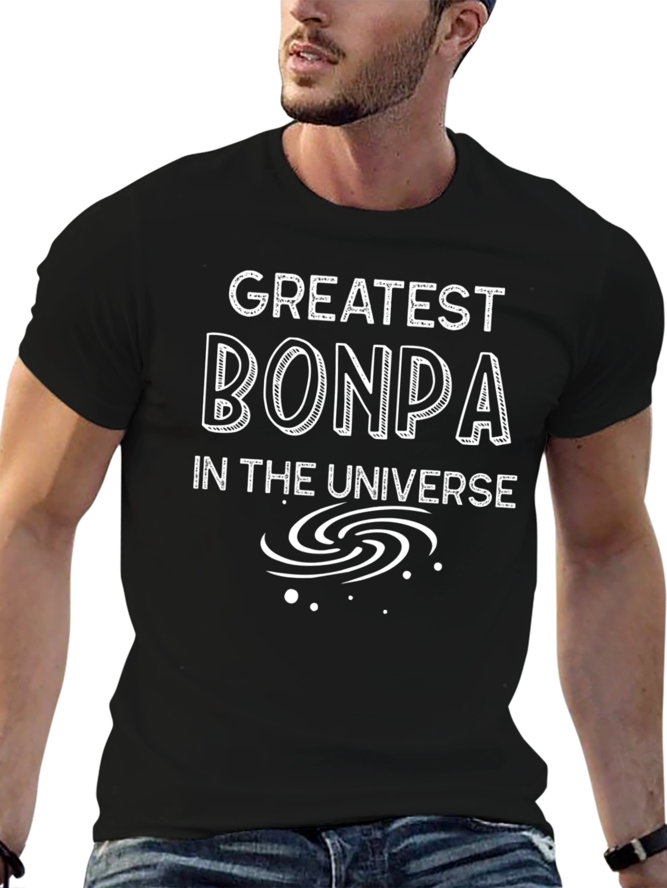 Camiseta Negra Mejor Bonpa del Universo