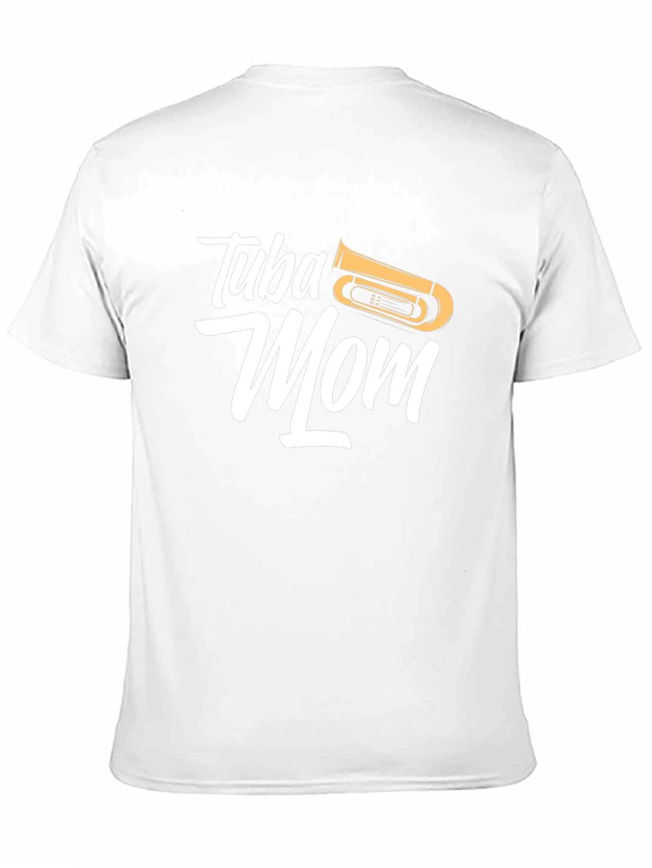 Camiseta Negra Tuba Mom - Regalo Musical