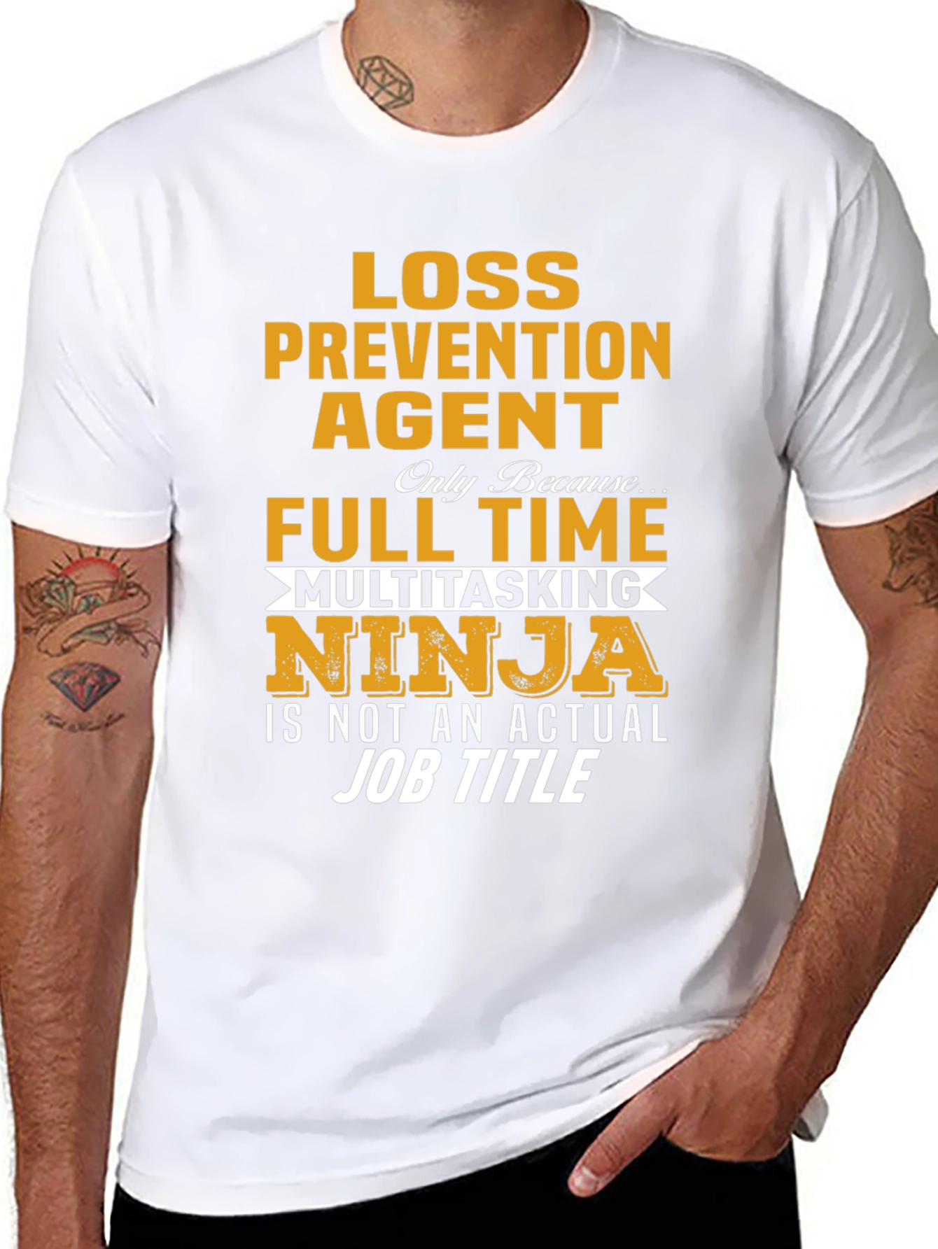 Camiseta Agente de Prevención de Pérdidas Ninja
