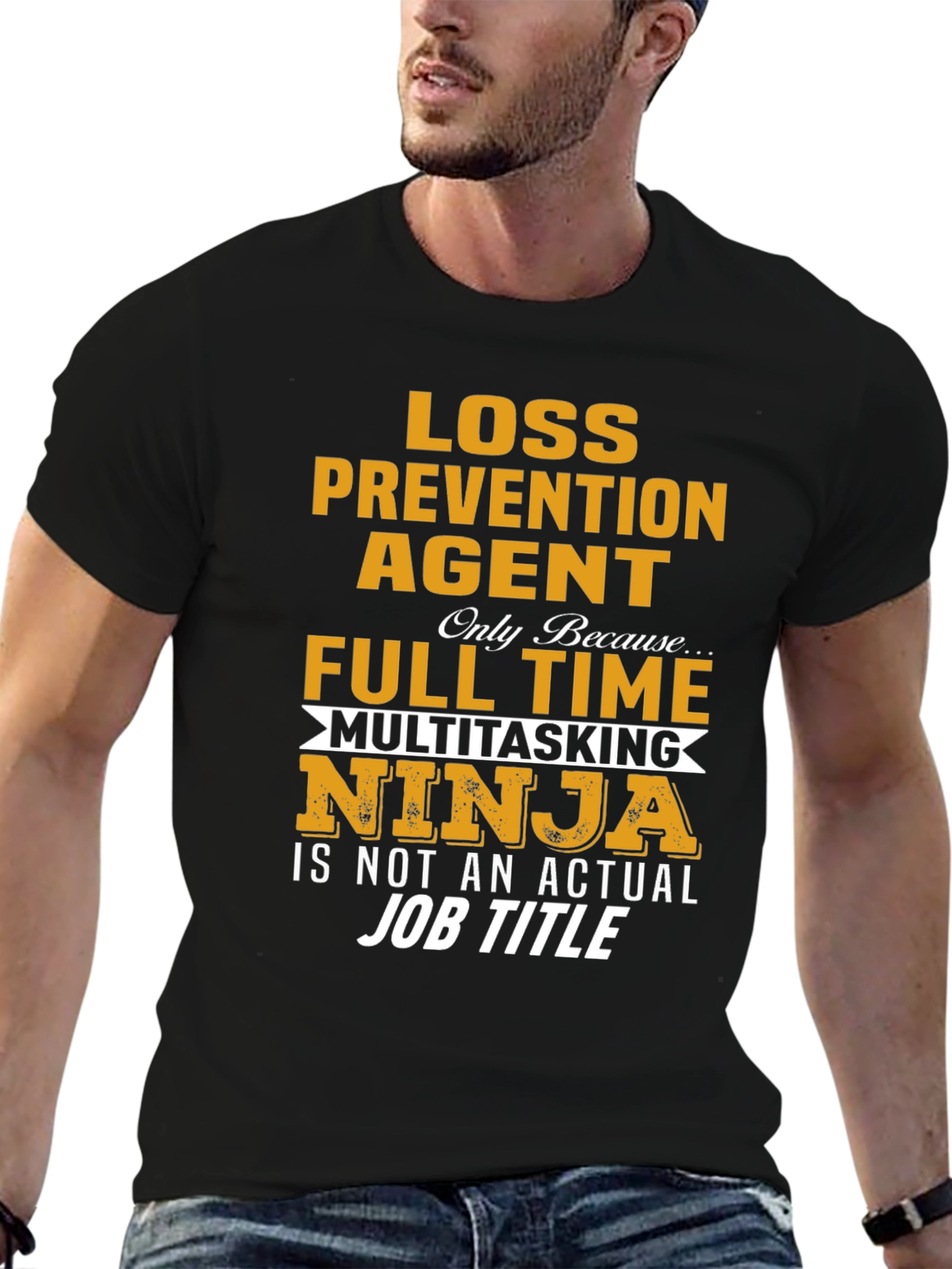 Camiseta Agente de Prevención de Pérdidas Ninja