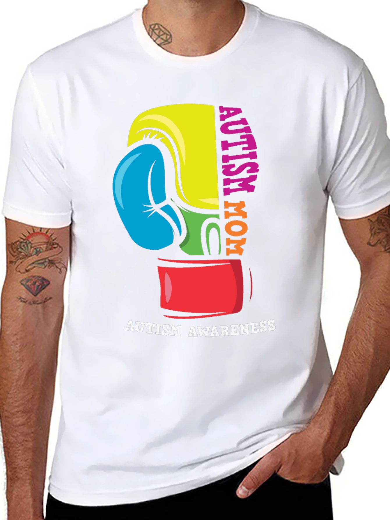 Camiseta Autismo Mom Awareness