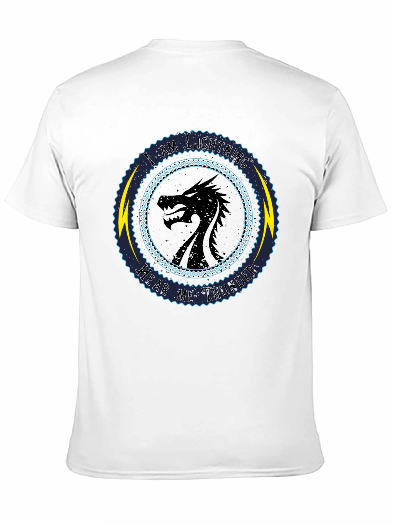 Camiseta Dragón Soy Relámpago Oye mi Trueno