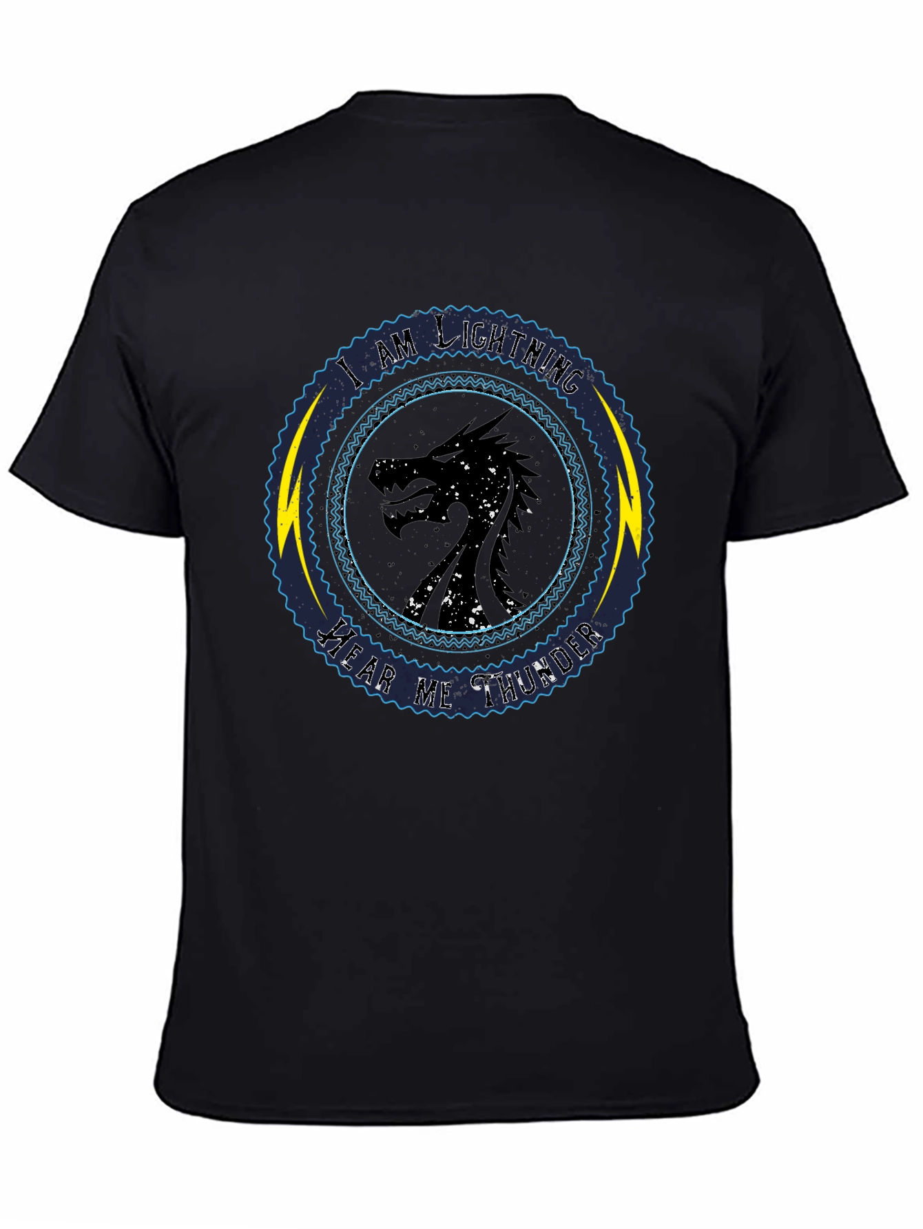 Camiseta Dragón Soy Relámpago Oye mi Trueno