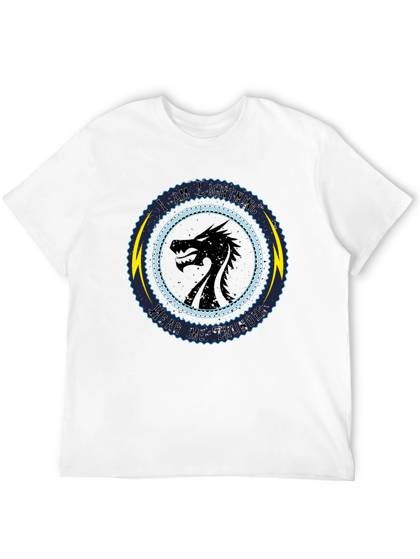 Camiseta Dragón Soy Relámpago Oye mi Trueno